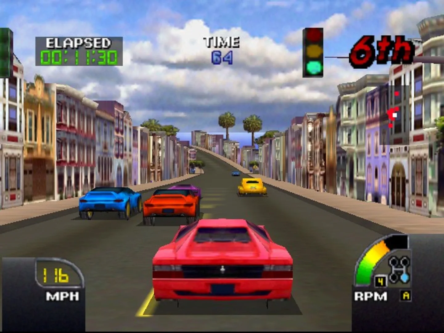 Captura de pantalla - Cruis'n USA