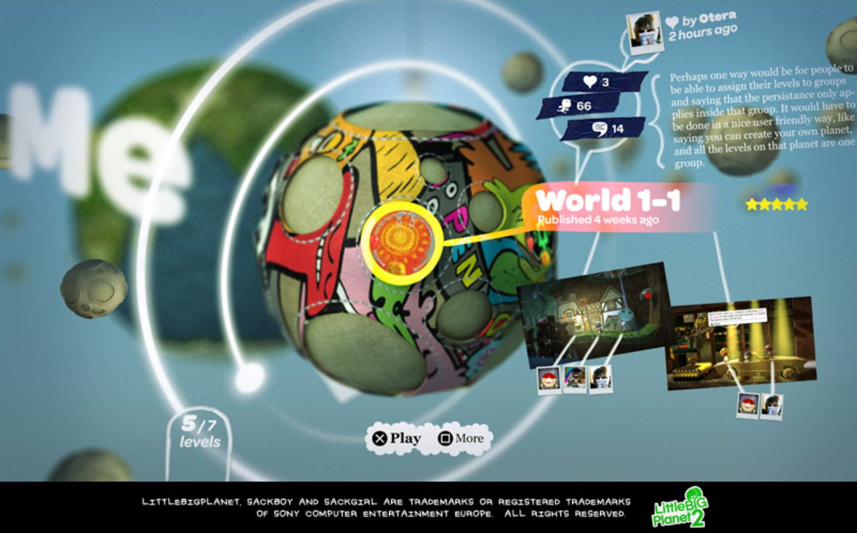 Captura de pantalla - LittleBigPlanet 2: Collector's Edition