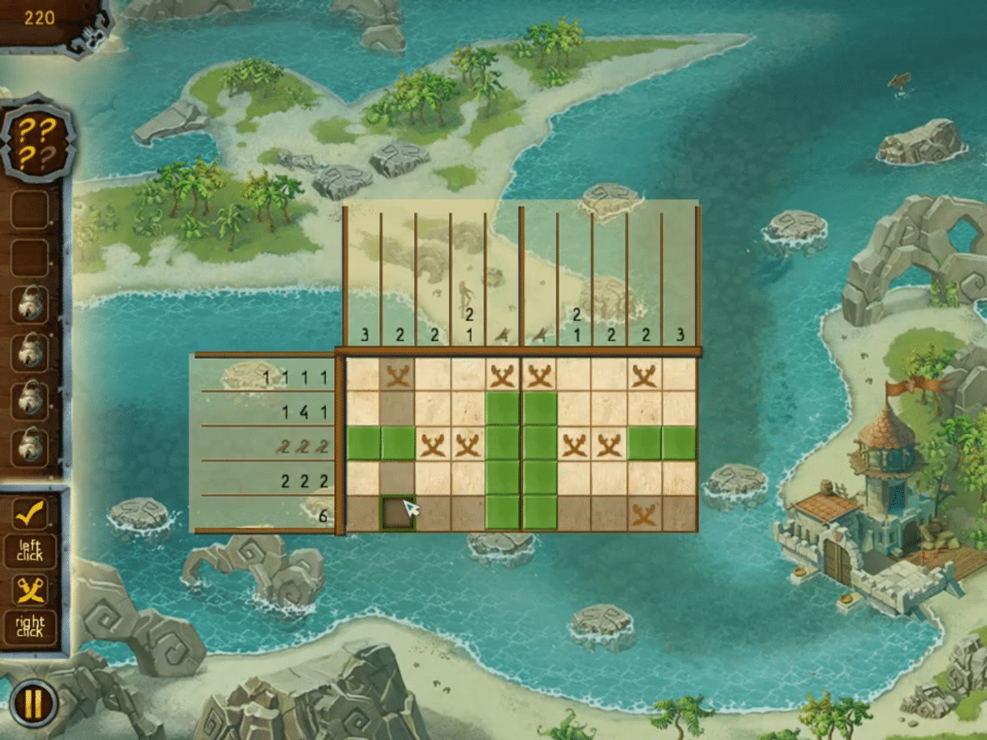 Fill & Cross: Pirate Riddles 2 screenshot