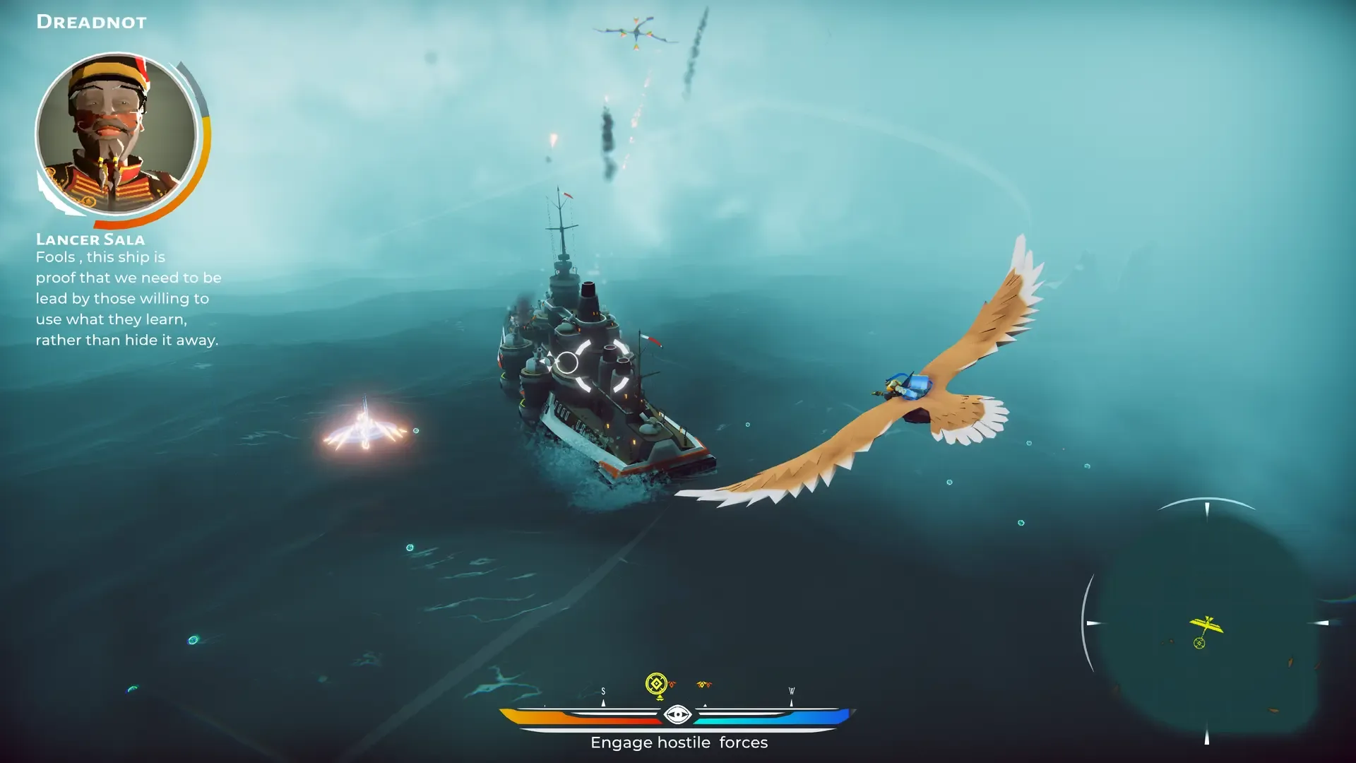 Captura de pantalla - The Falconeer