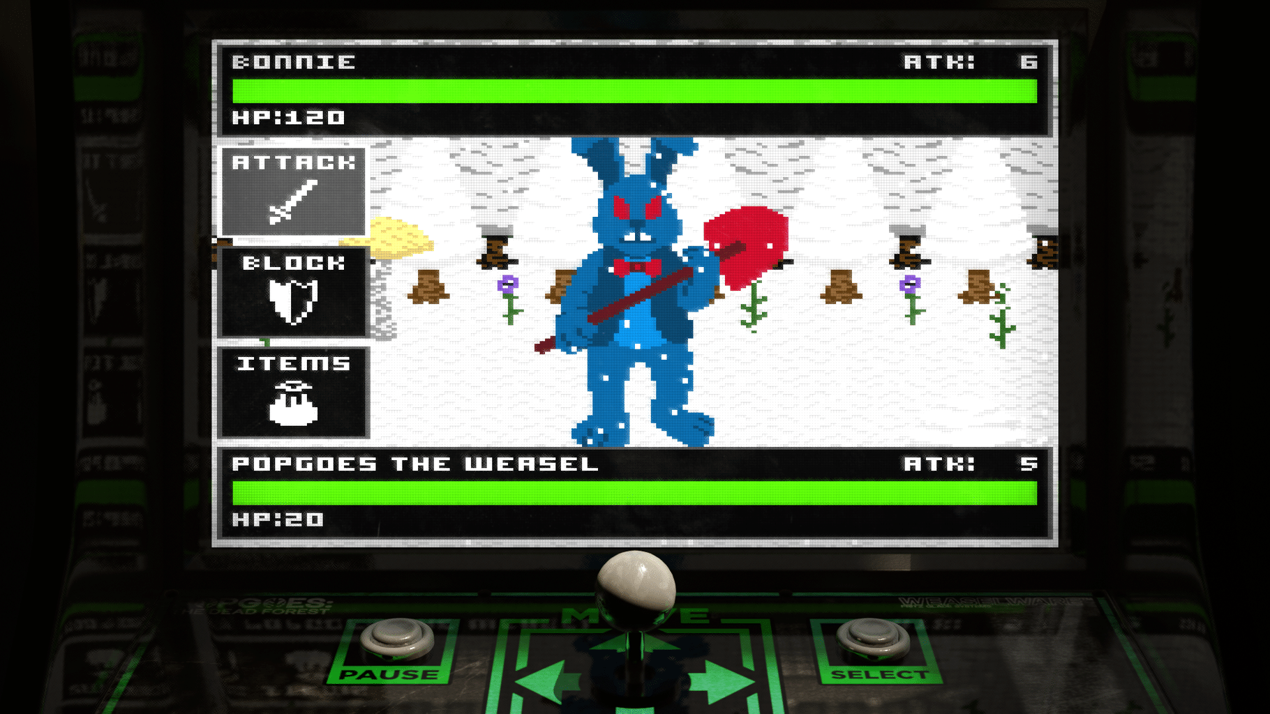 Popgoes Arcade screenshot