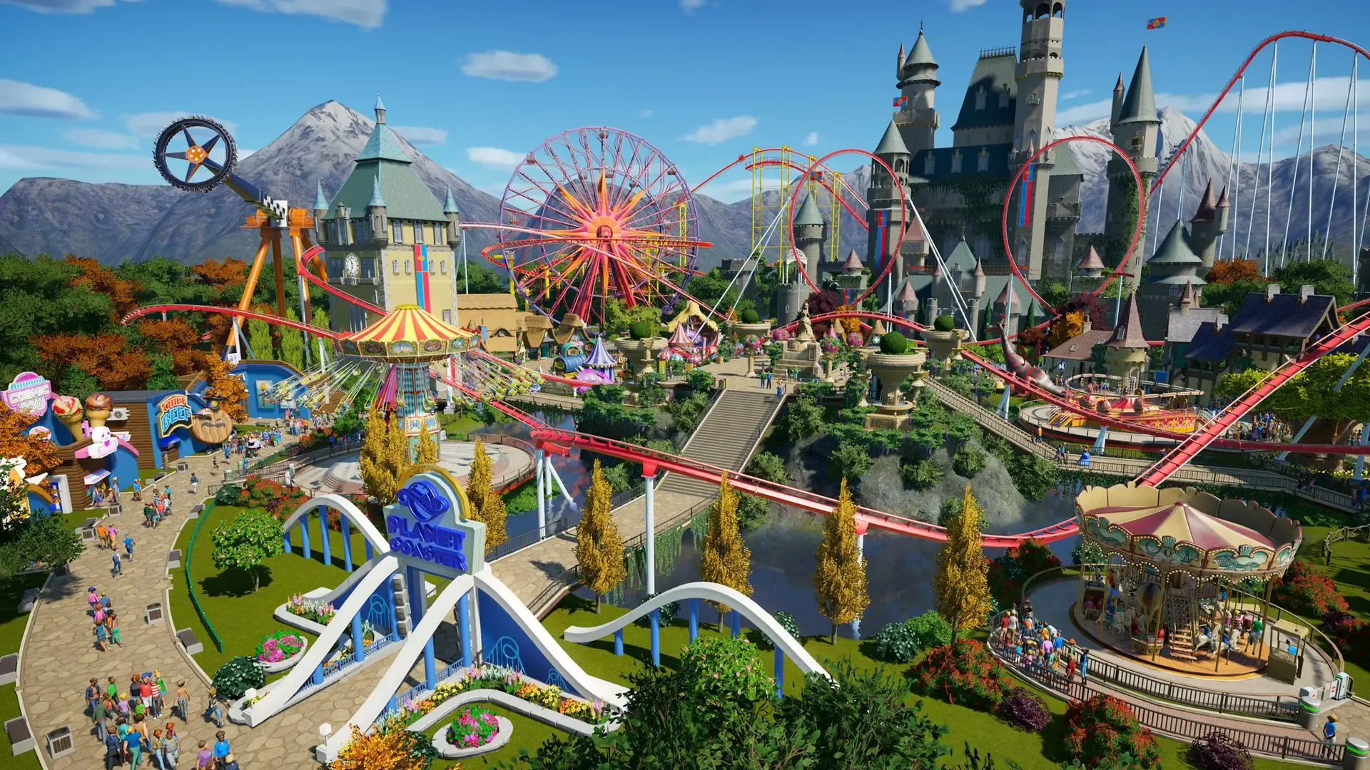 Captura de pantalla - Planet Coaster: Console Edition