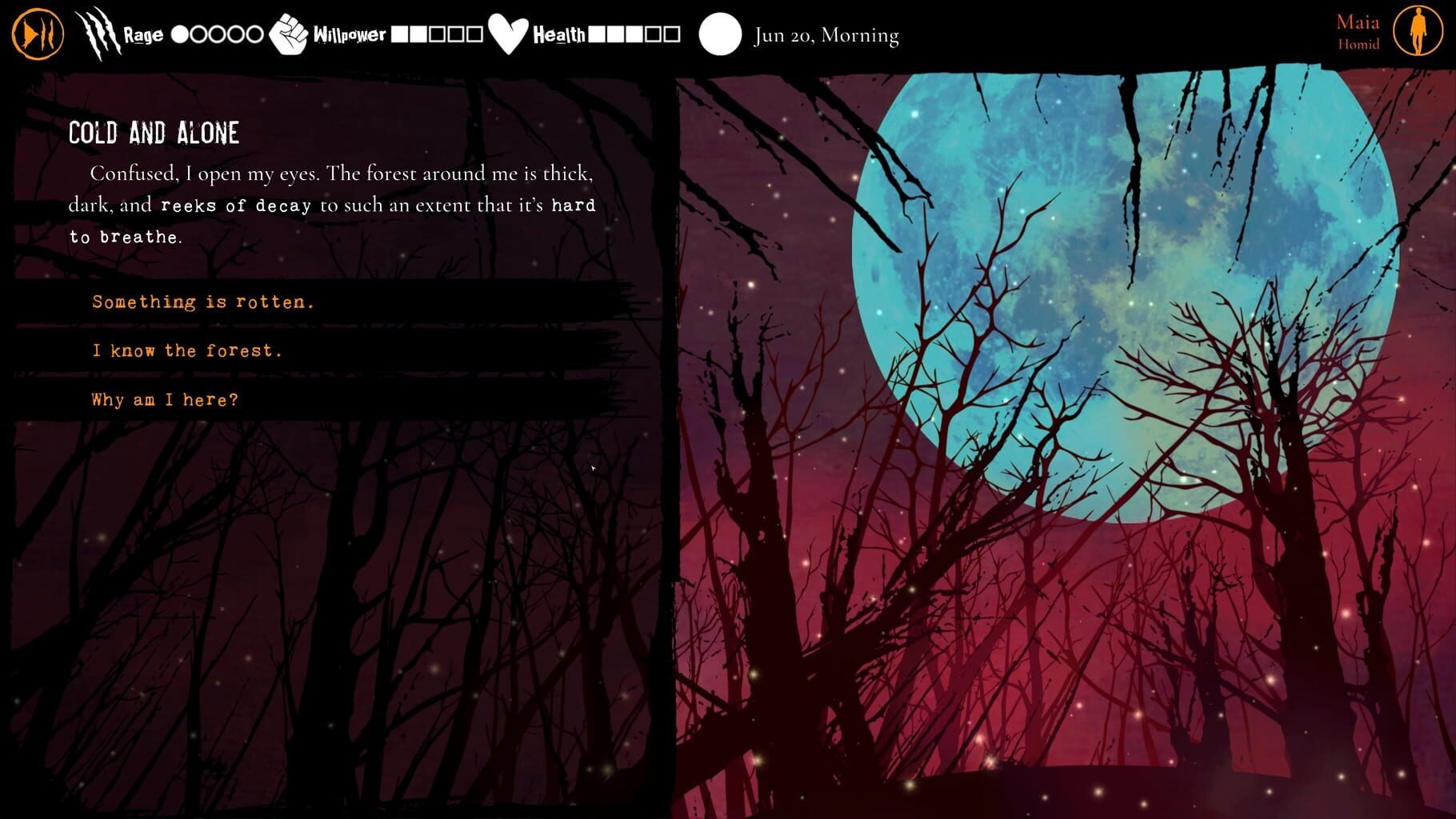 Werewolf: The Apocalypse - Heart of the Forest screenshot