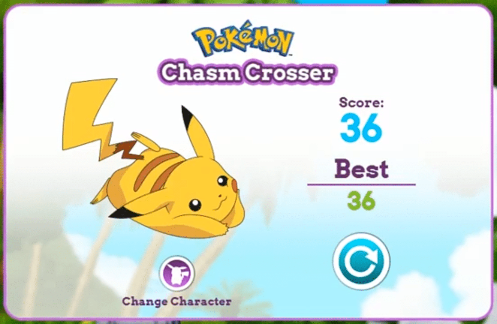 Pokémon Chasm Crosser screenshot