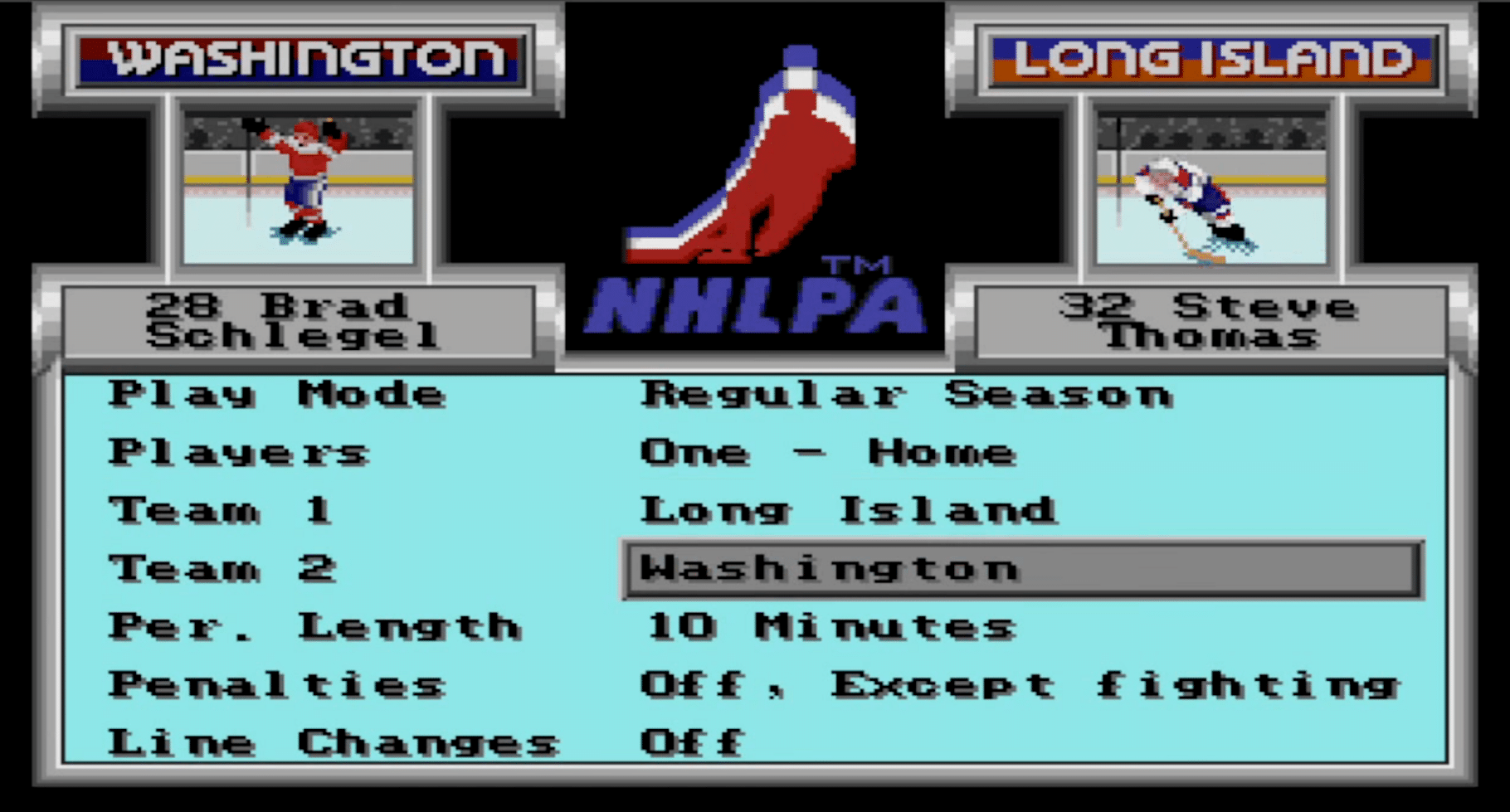 NHLPA Hockey 93 screenshot