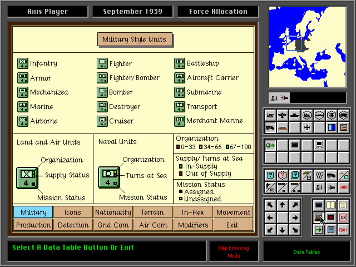 High Command: Europe 1939-'45 screenshot