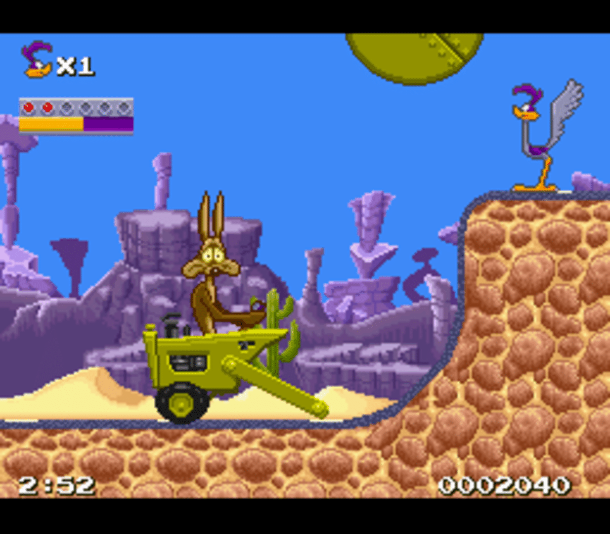 Road Runner's Death Valley Rally screenshot