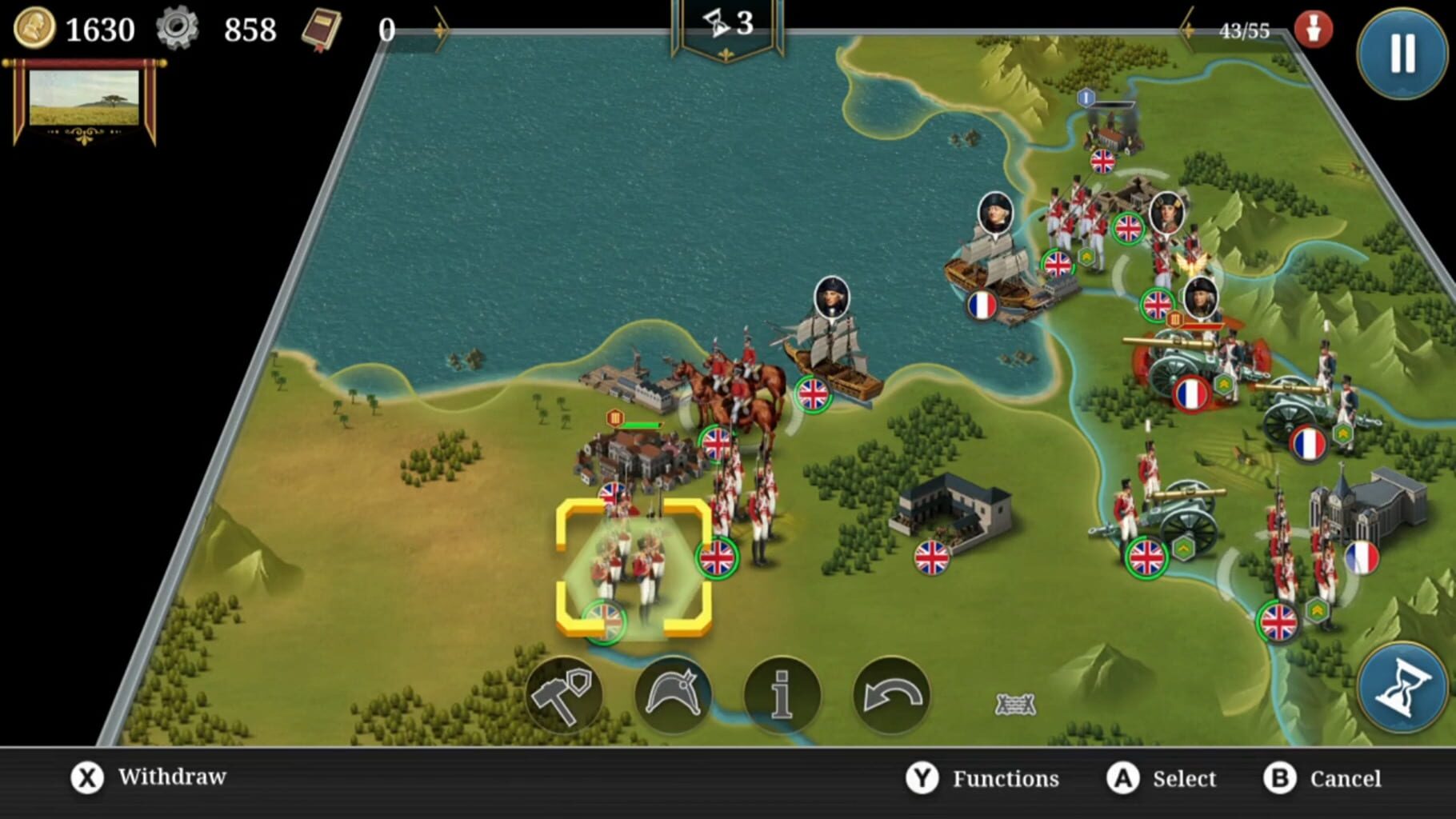 European Conqueror X screenshot