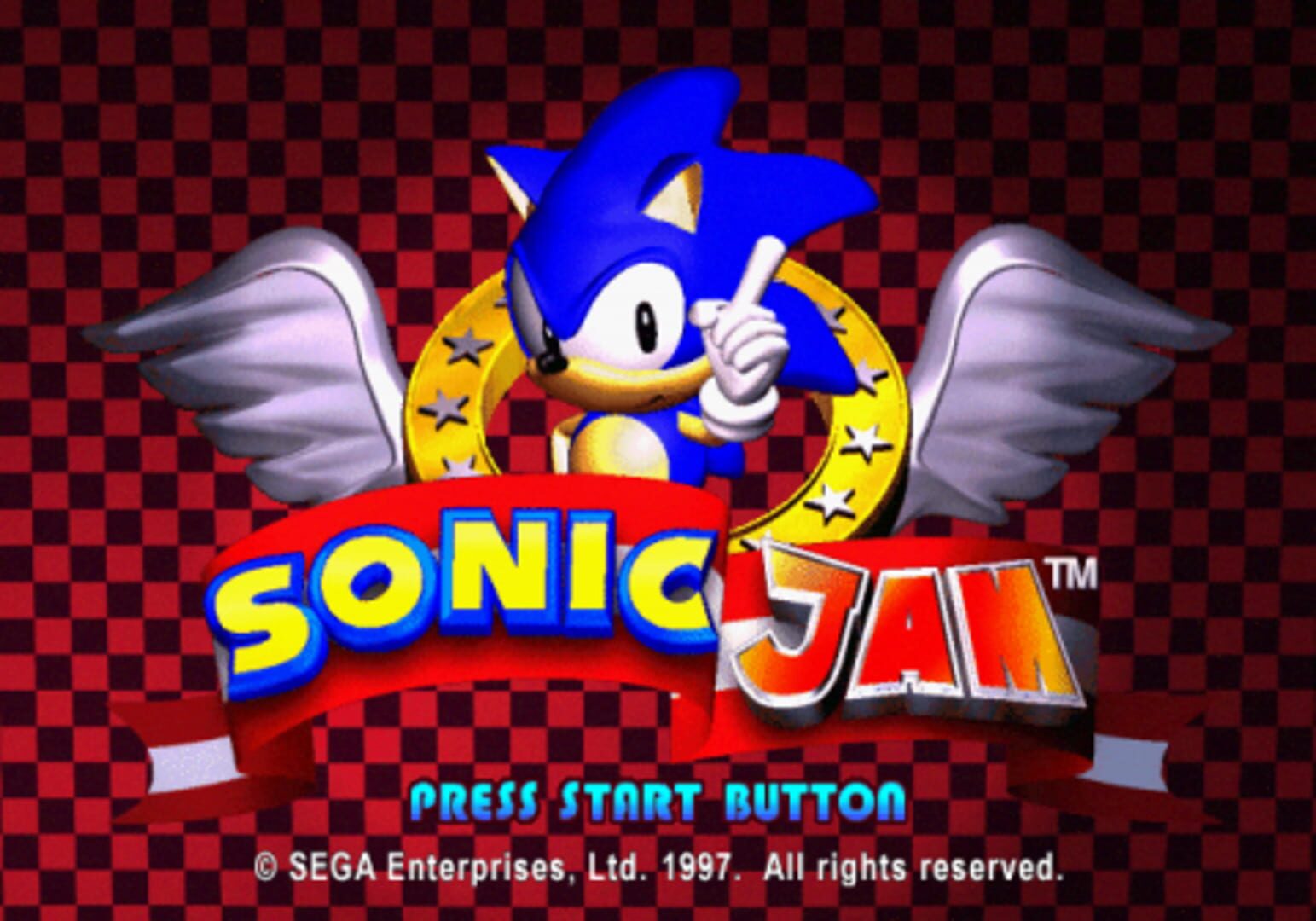 Captura de pantalla - Sonic Jam