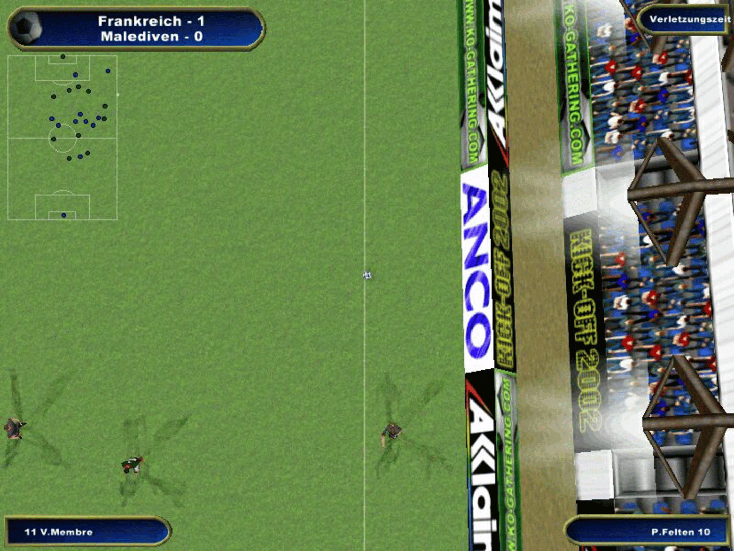 Kick Off 2002 screenshot