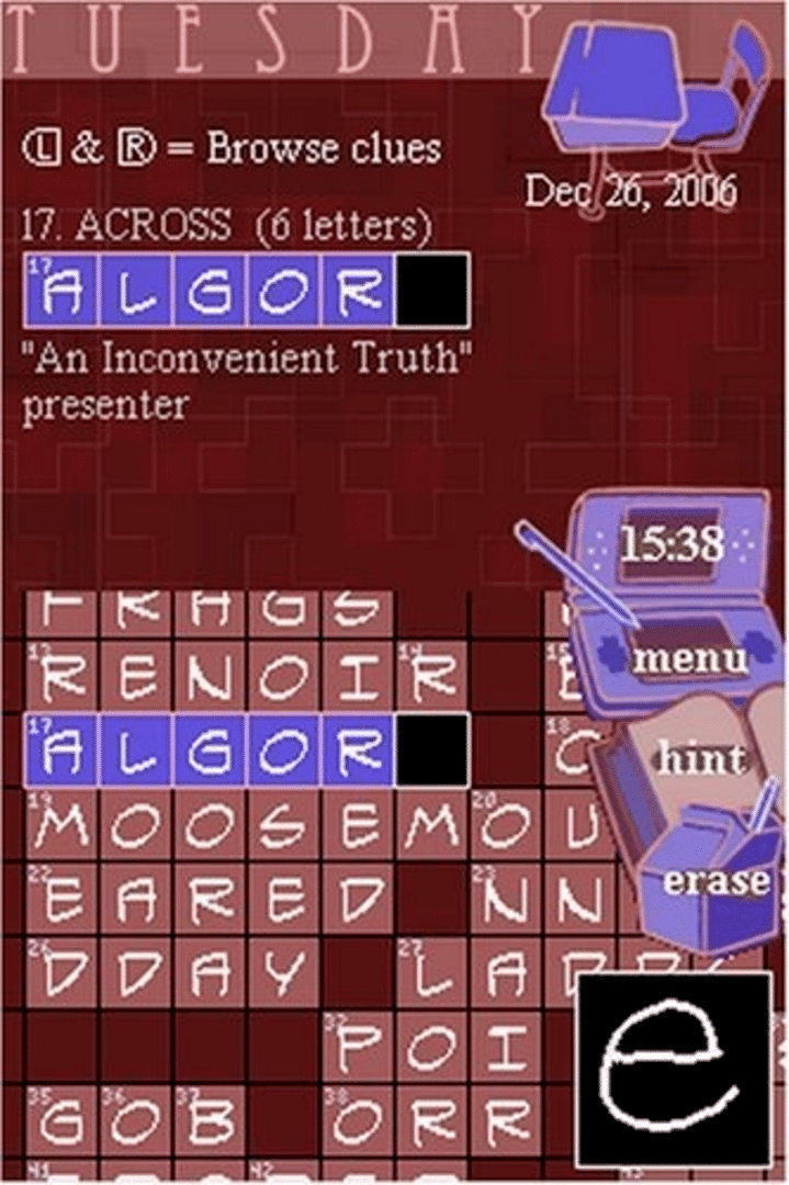 New York Times Crosswords screenshot