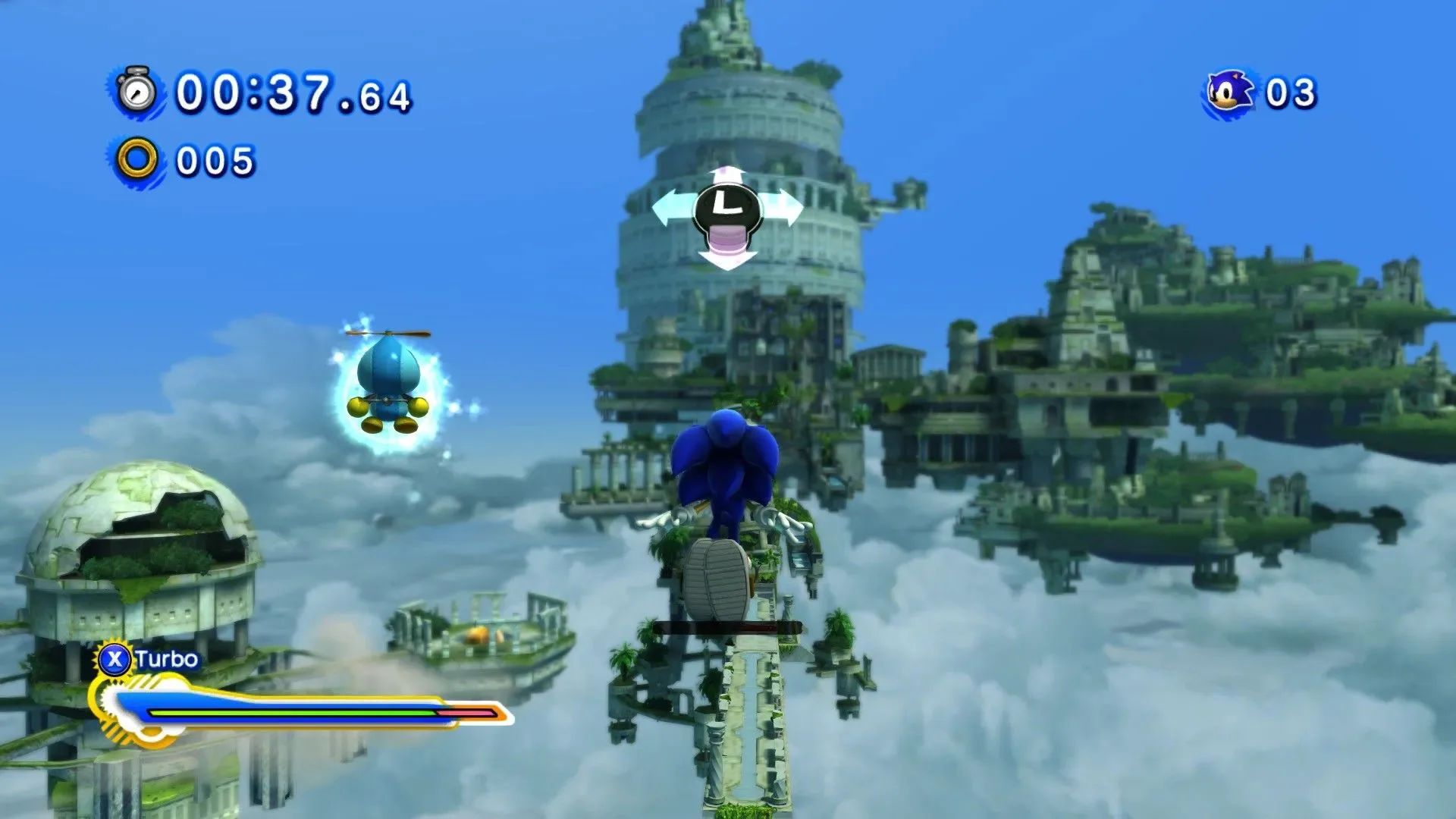 Captura de pantalla - Sonic Generations: White Time and Space 20th Anniversary Set