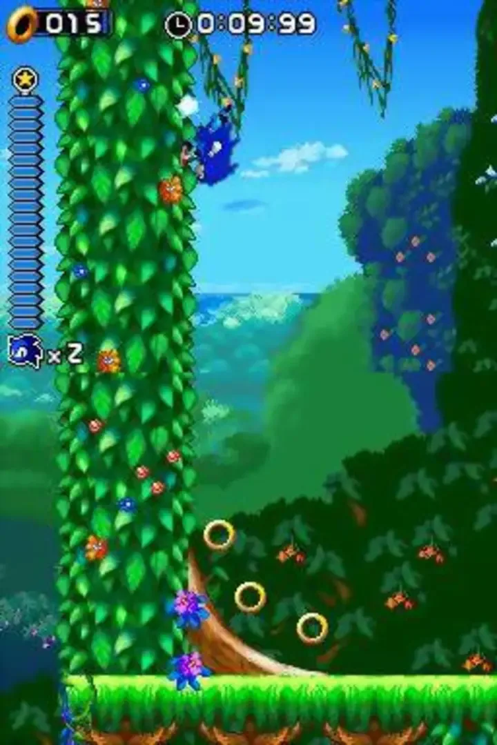 Captura de pantalla - Sonic Rush