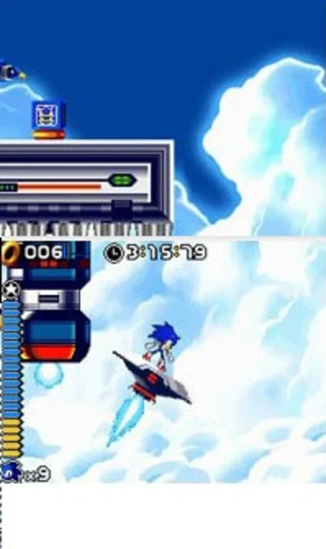 Captura de pantalla - Sonic Rush