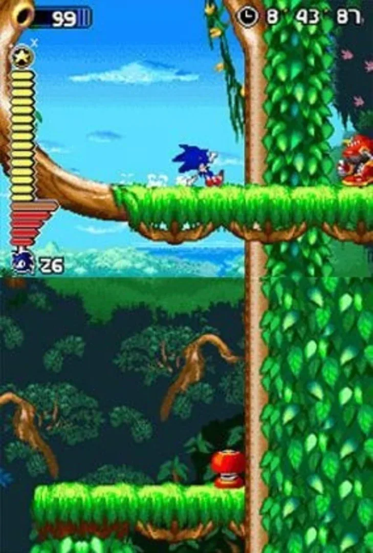 Captura de pantalla - Sonic Rush