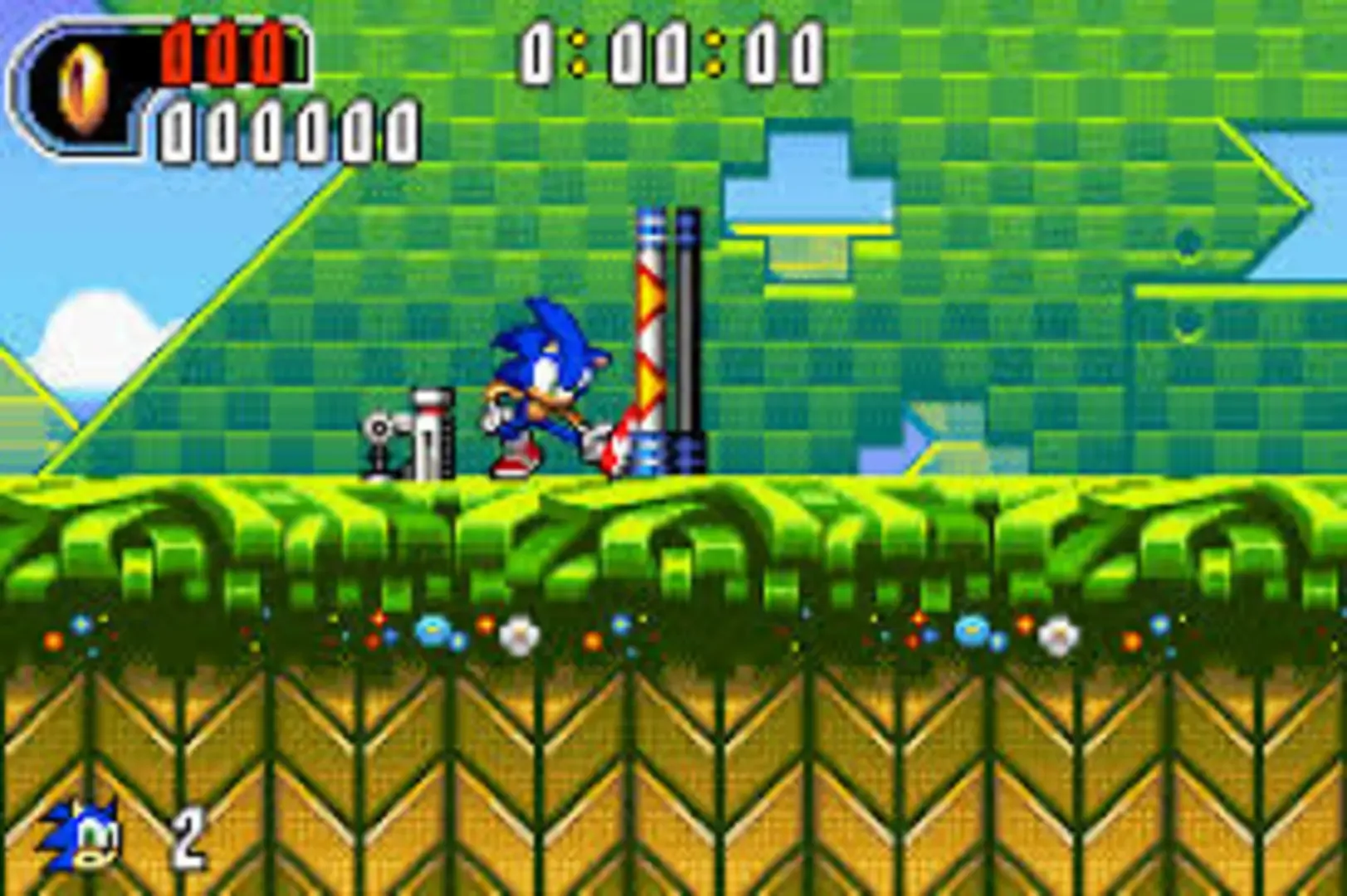 Captura de pantalla - Sonic Advance 2