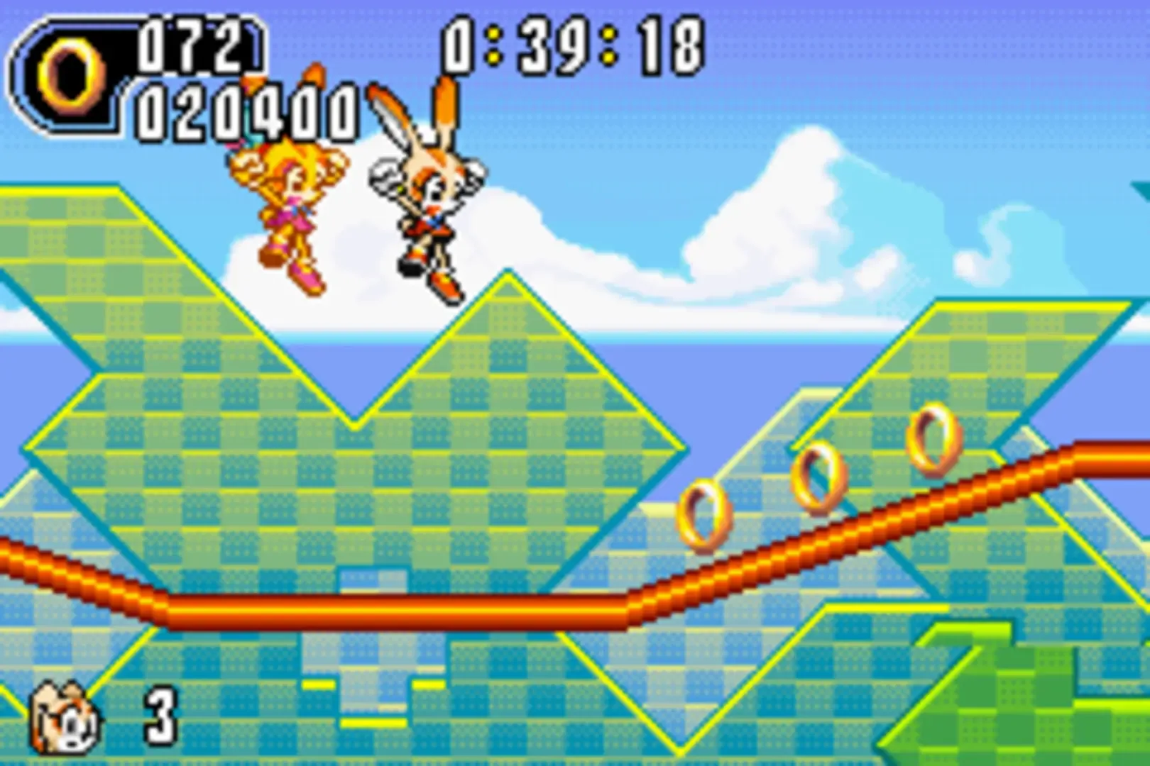 Captura de pantalla - Sonic Advance 2
