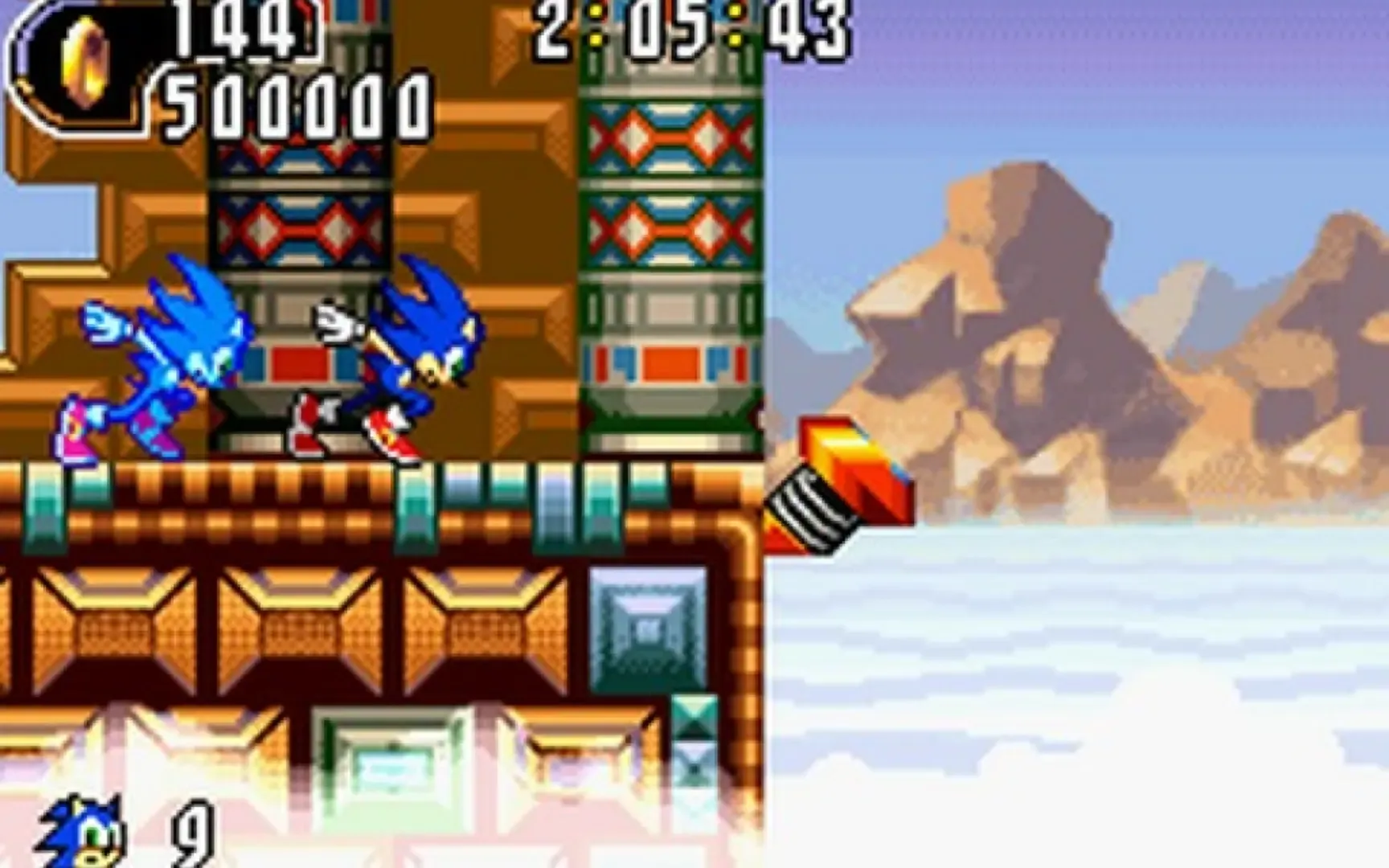 Captura de pantalla - Sonic Advance 2