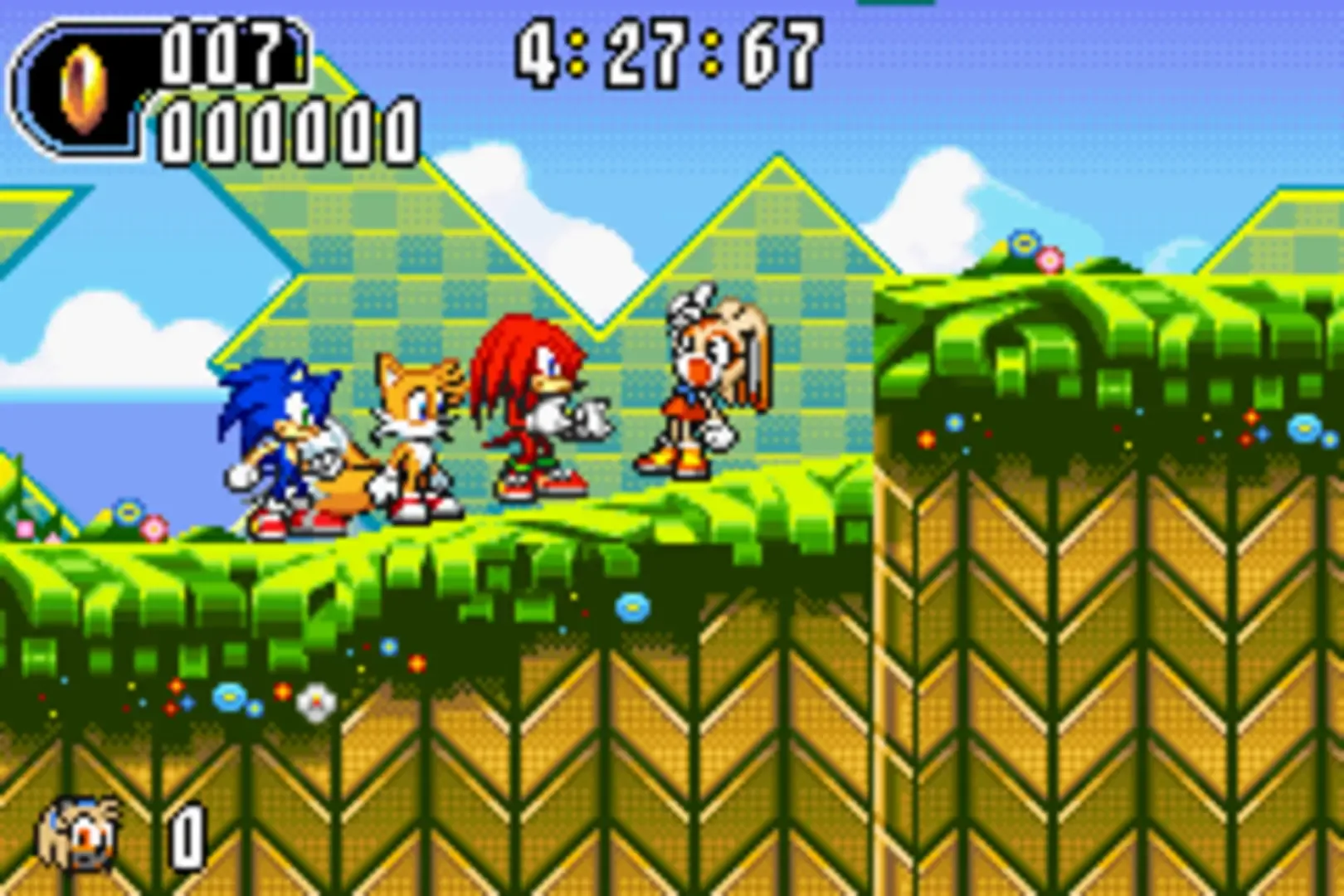 Captura de pantalla - Sonic Advance 2