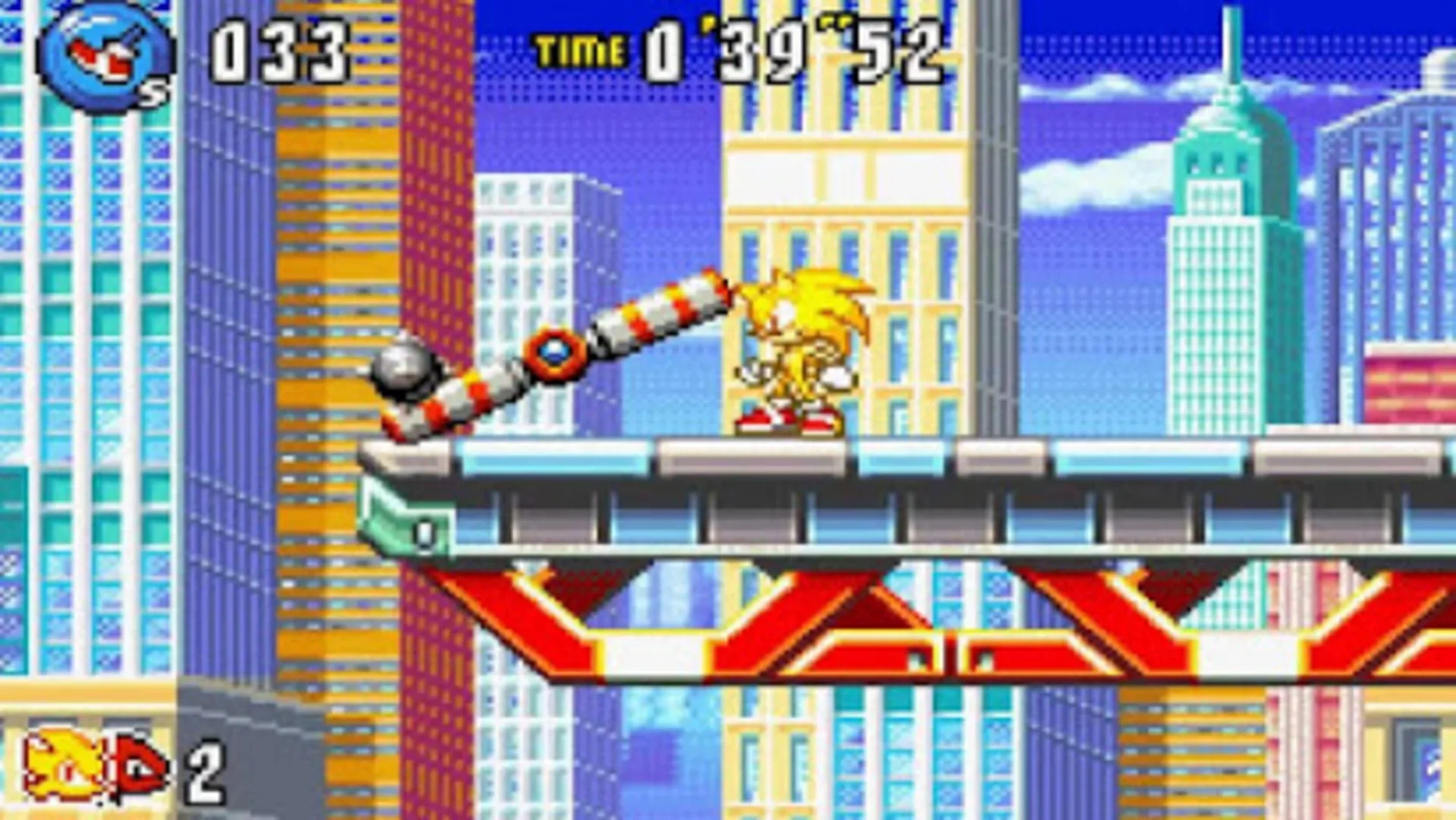 Captura de pantalla - Sonic Advance 3