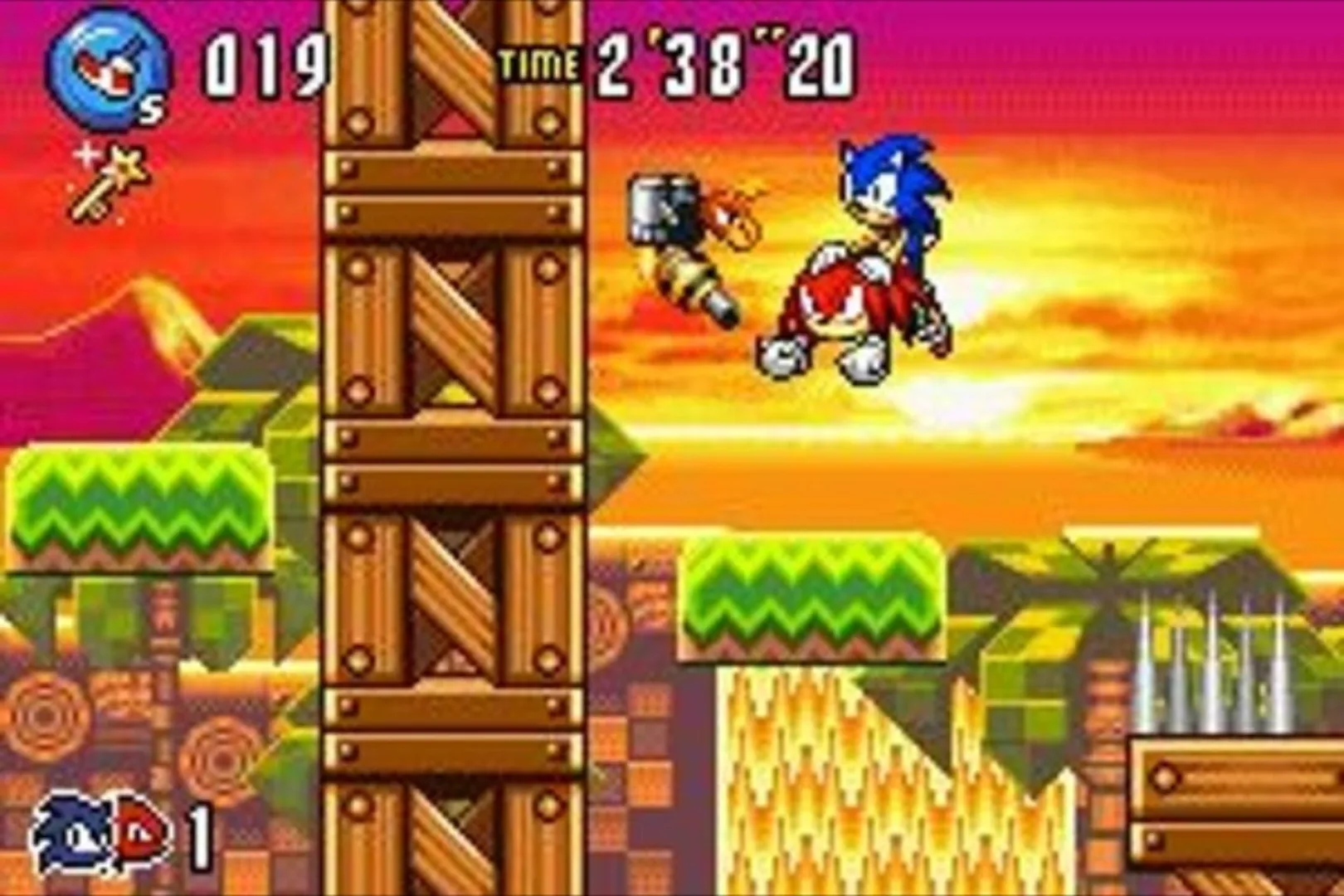 Captura de pantalla - Sonic Advance 3