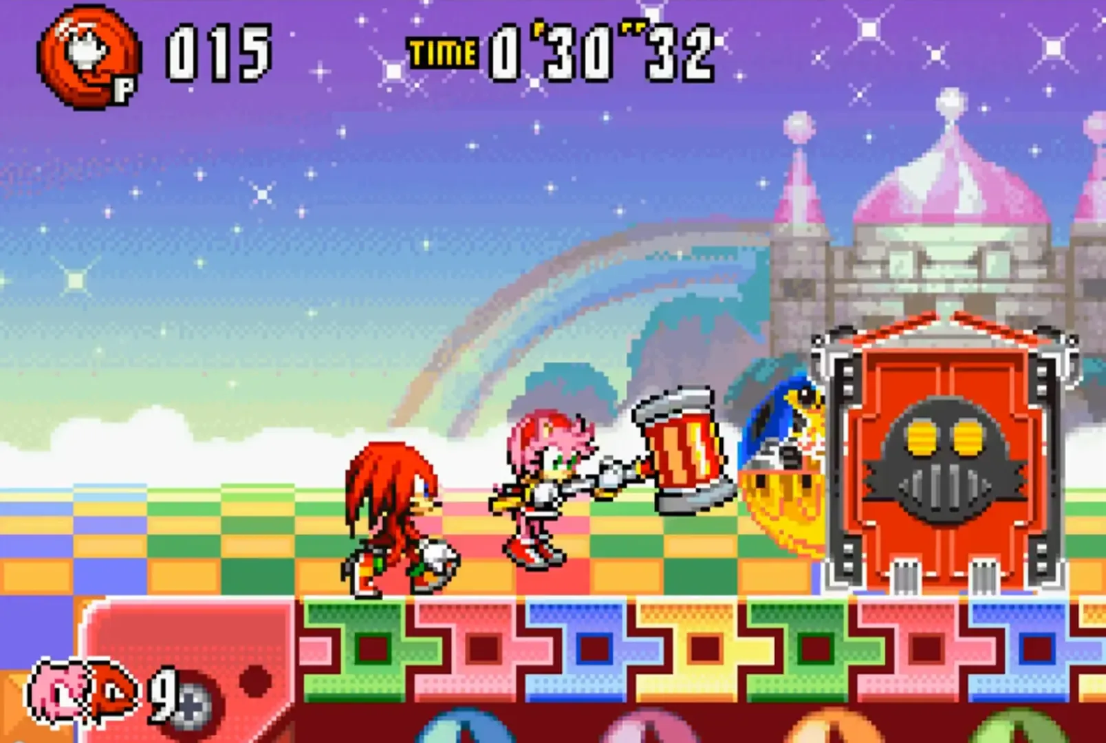 Captura de pantalla - Sonic Advance 3