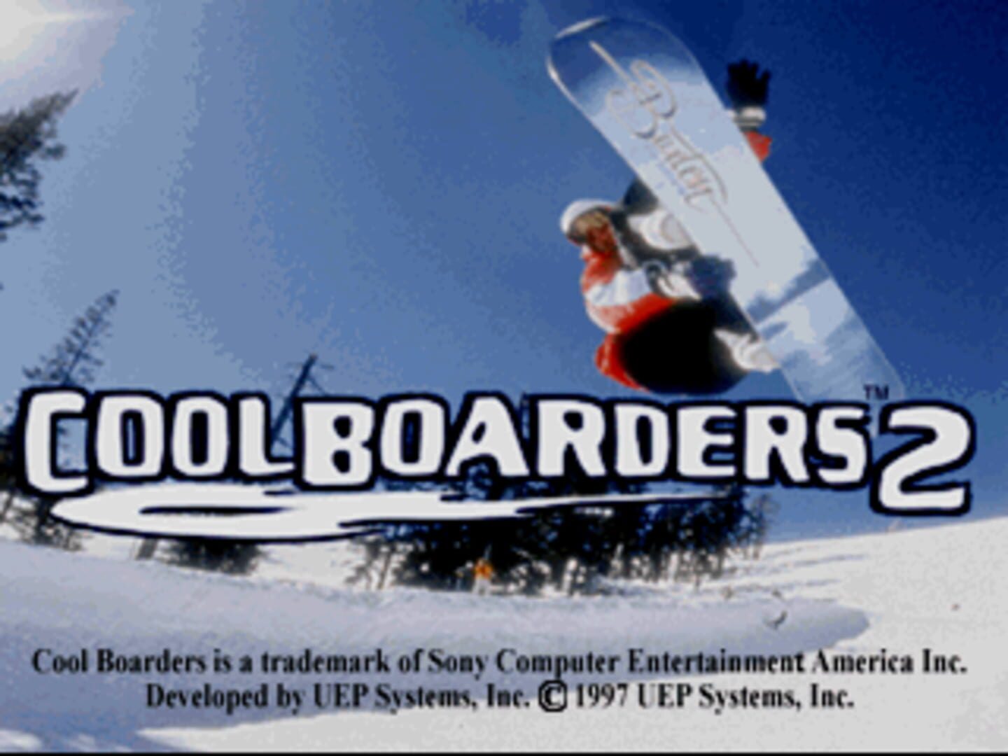 Captura de pantalla - Cool Boarders 2