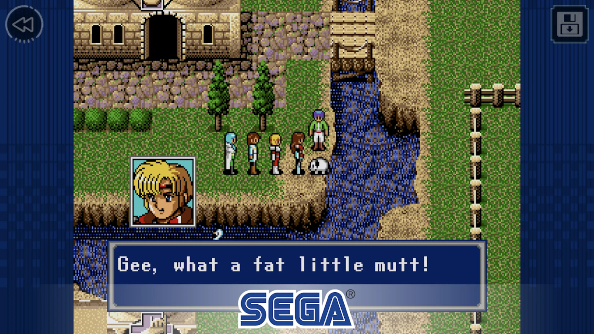 Captura de pantalla - Phantasy Star Classics