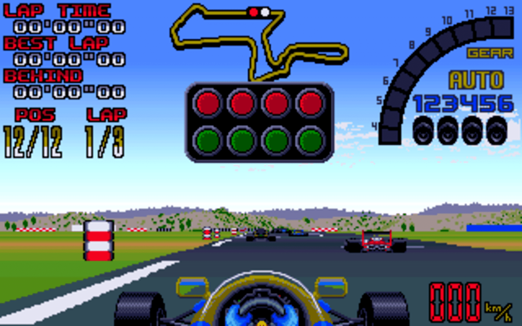 Nigel Mansell's World Championship screenshot