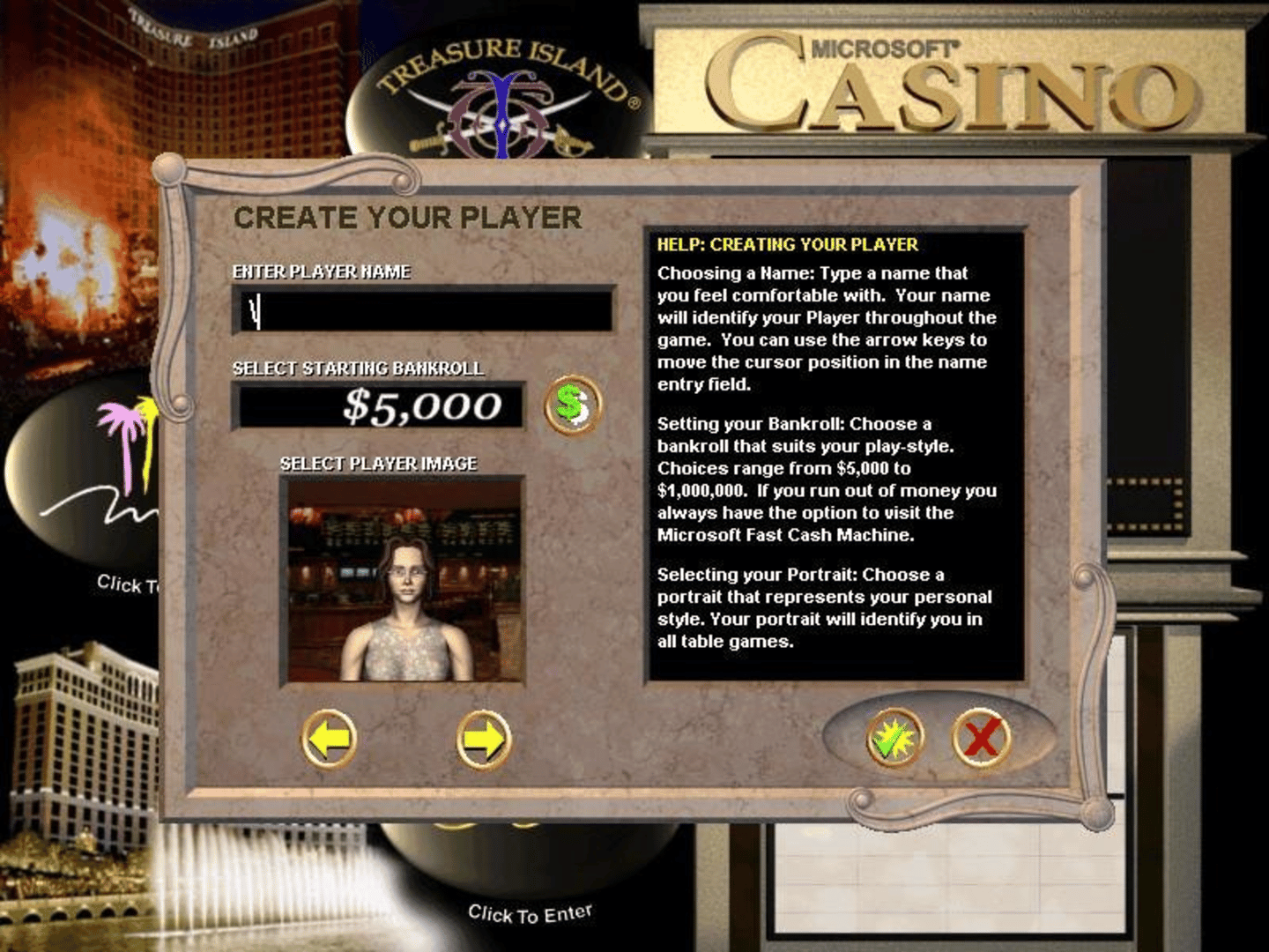 Microsoft Casino screenshot