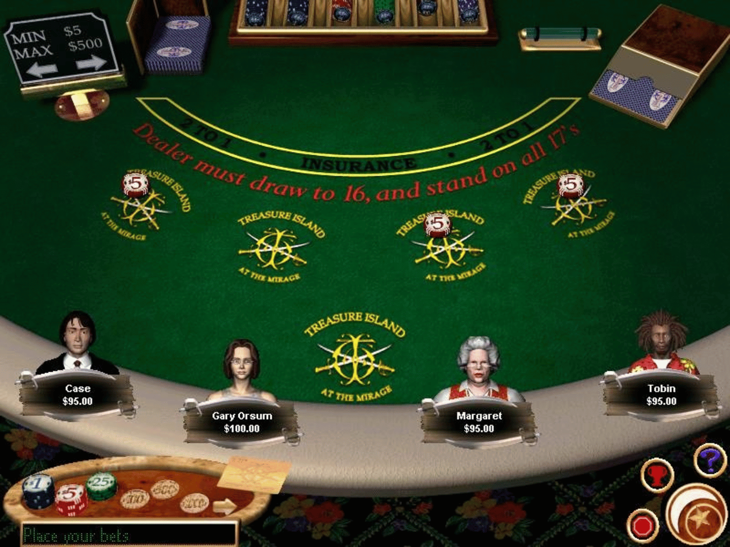 Microsoft Casino screenshot