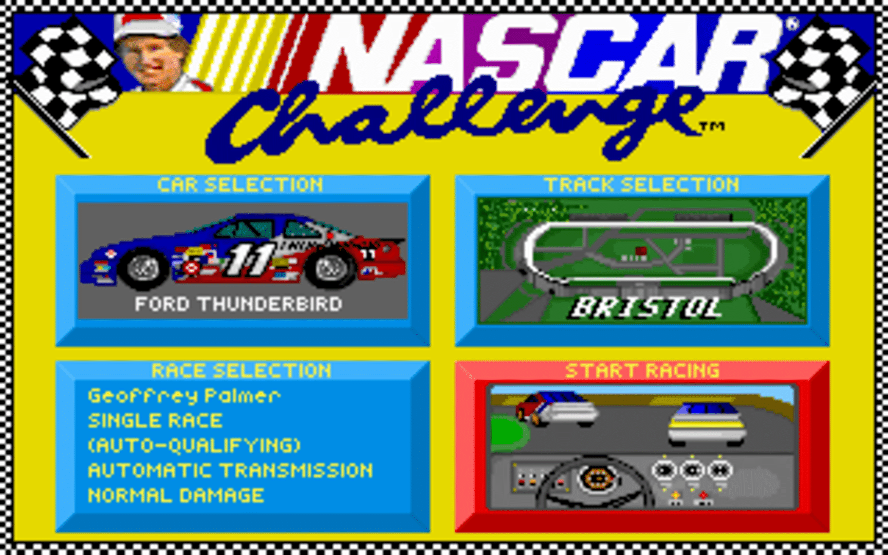 Bill Elliott's NASCAR Challenge screenshot