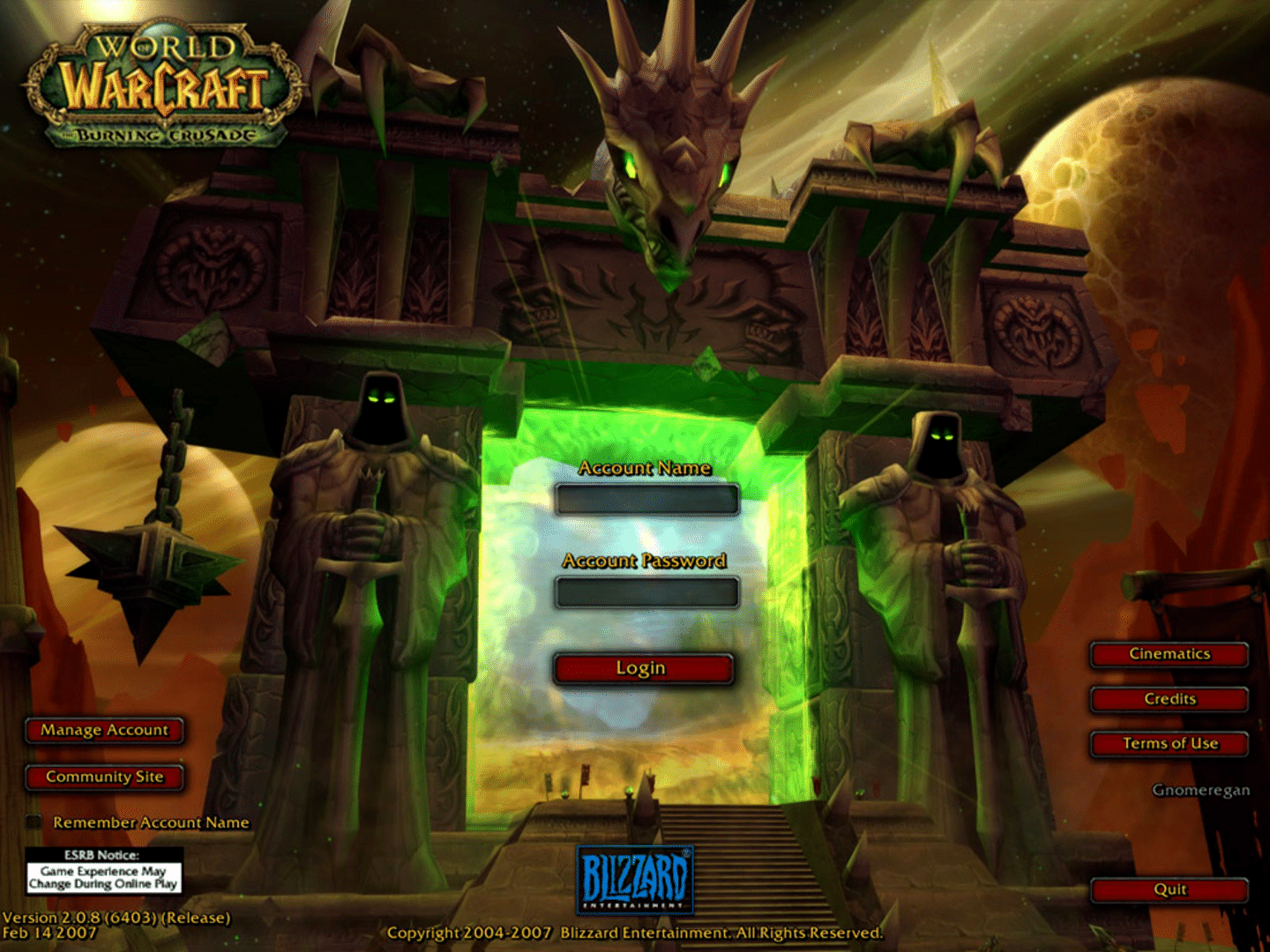 World of Warcraft: The Burning Crusade - Collector's Edition screenshot