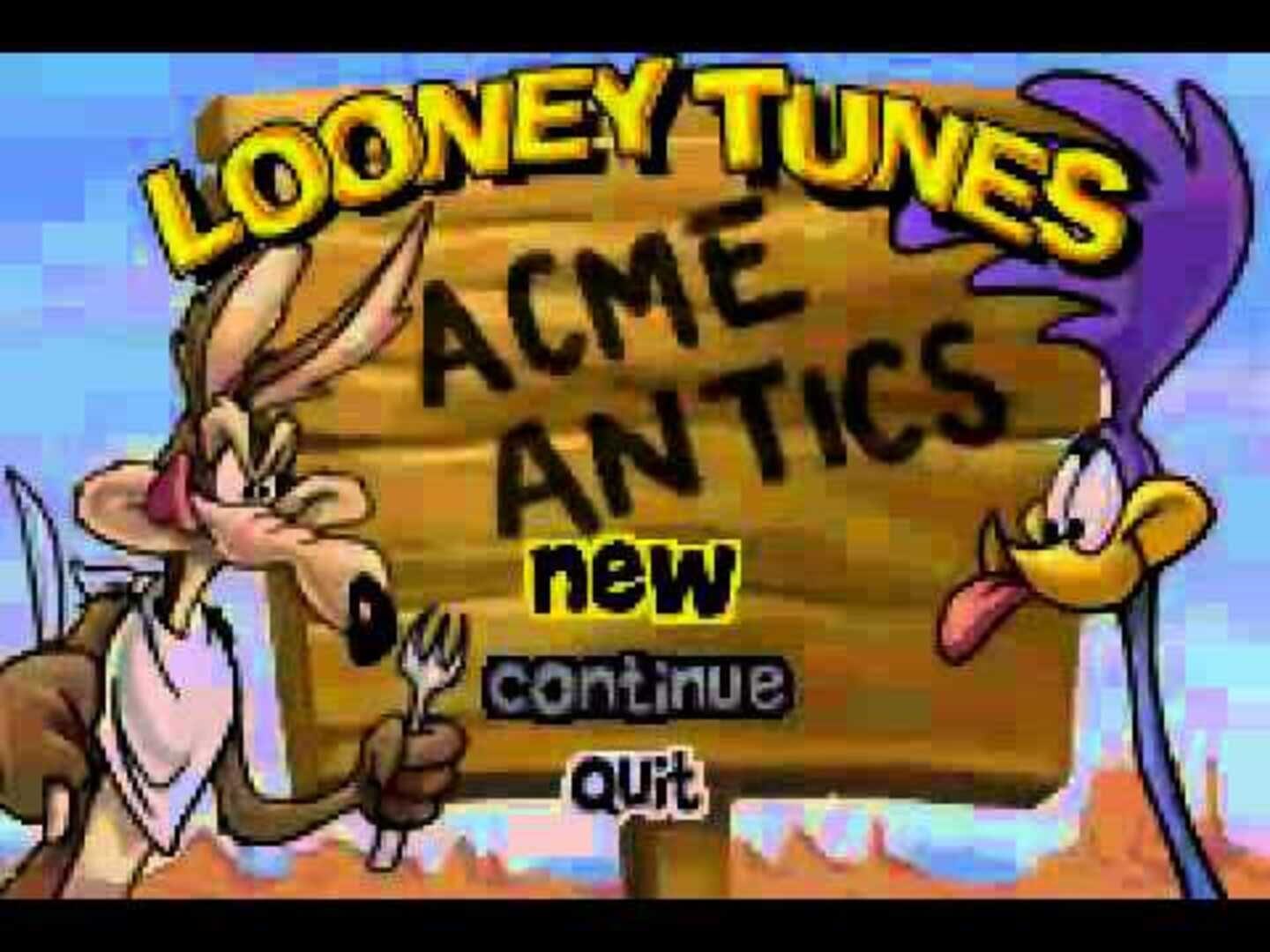 Captura de pantalla - Looney Tunes: Acme Antics