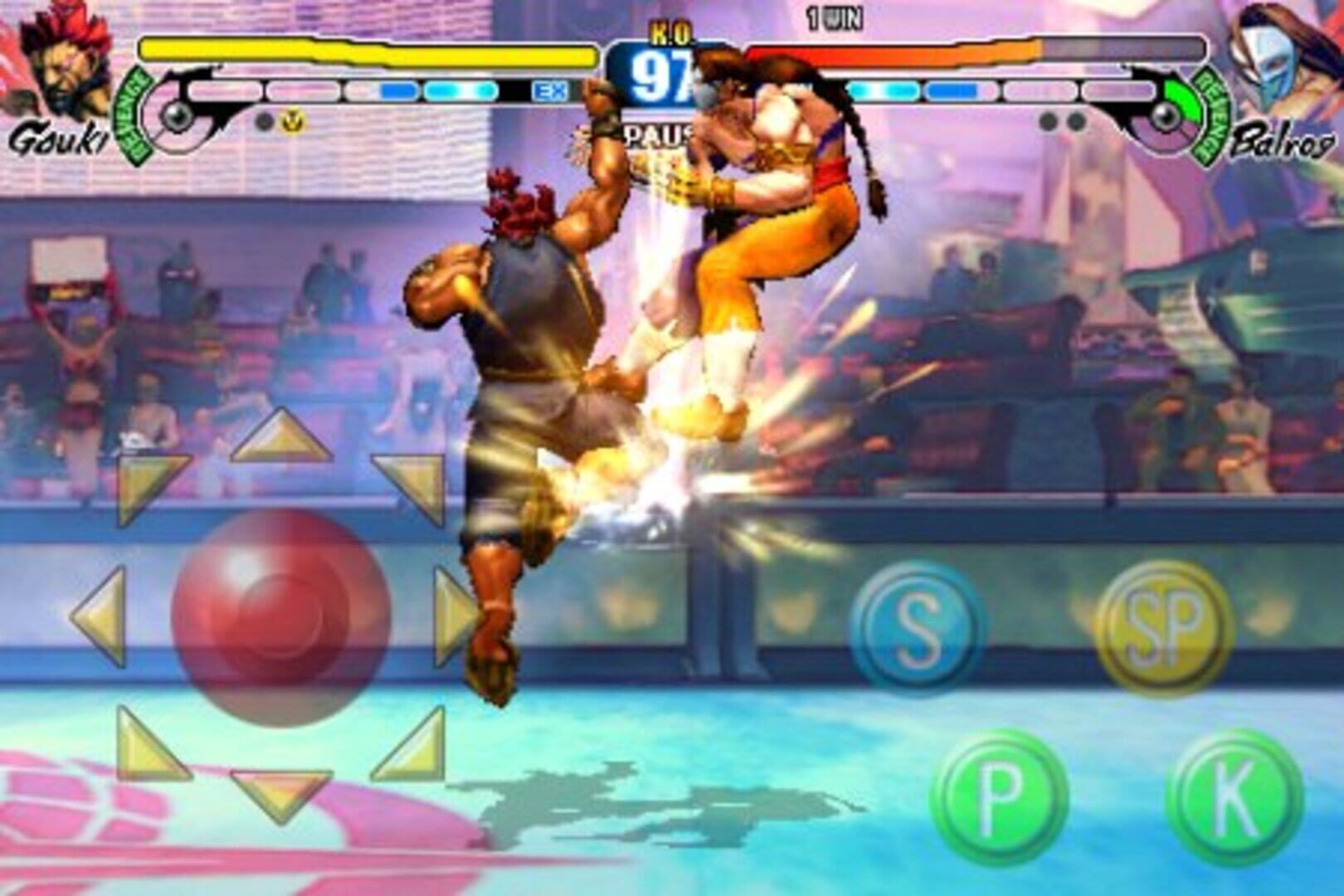 Captura de pantalla - Street Fighter IV Volt: Battle Protocol