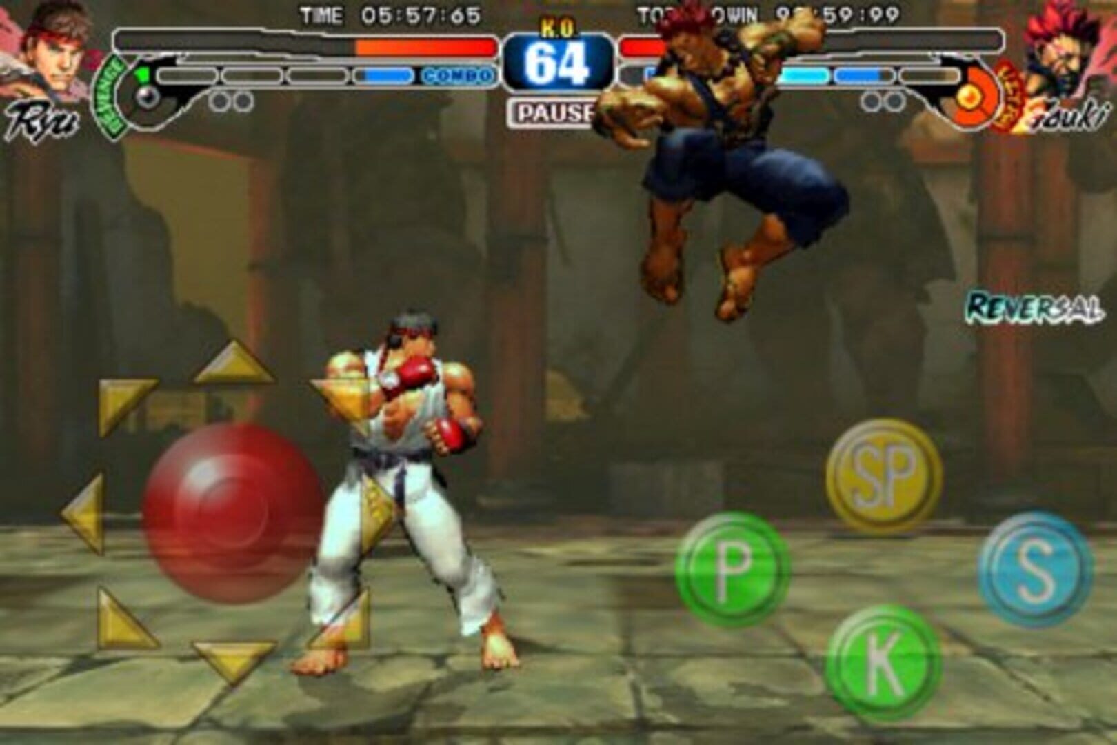 Captura de pantalla - Street Fighter IV Volt: Battle Protocol