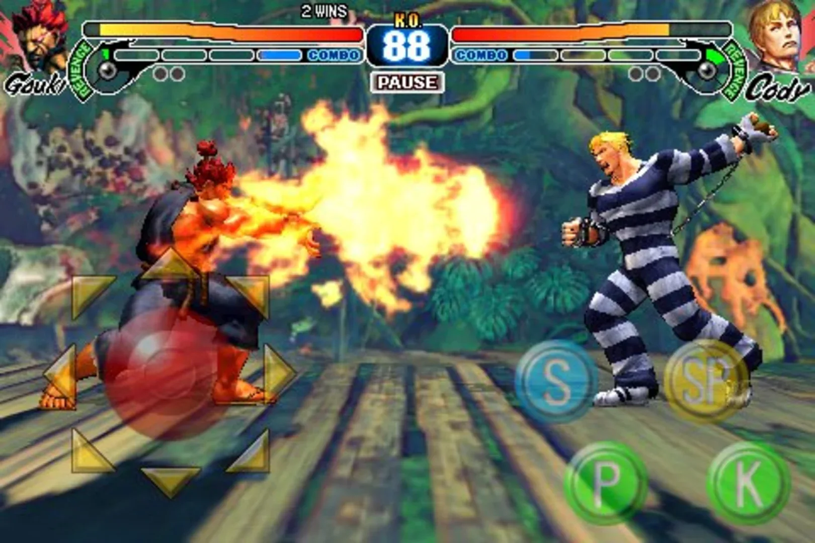 Captura de pantalla - Street Fighter IV Volt: Battle Protocol