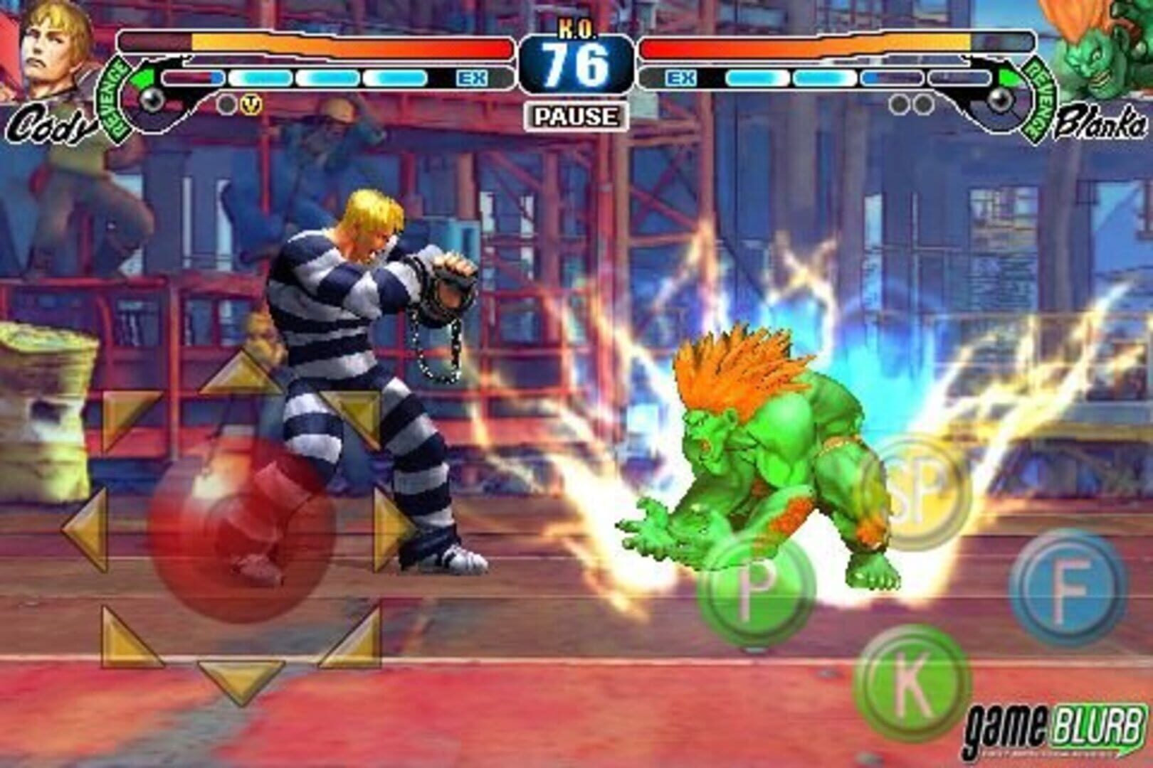 Captura de pantalla - Street Fighter IV Volt: Battle Protocol