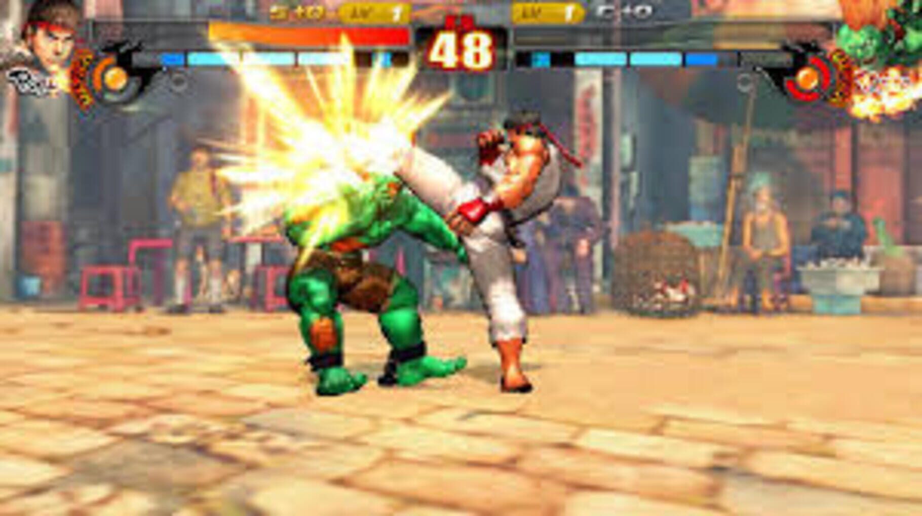 Captura de pantalla - Street Fighter IV: Arena
