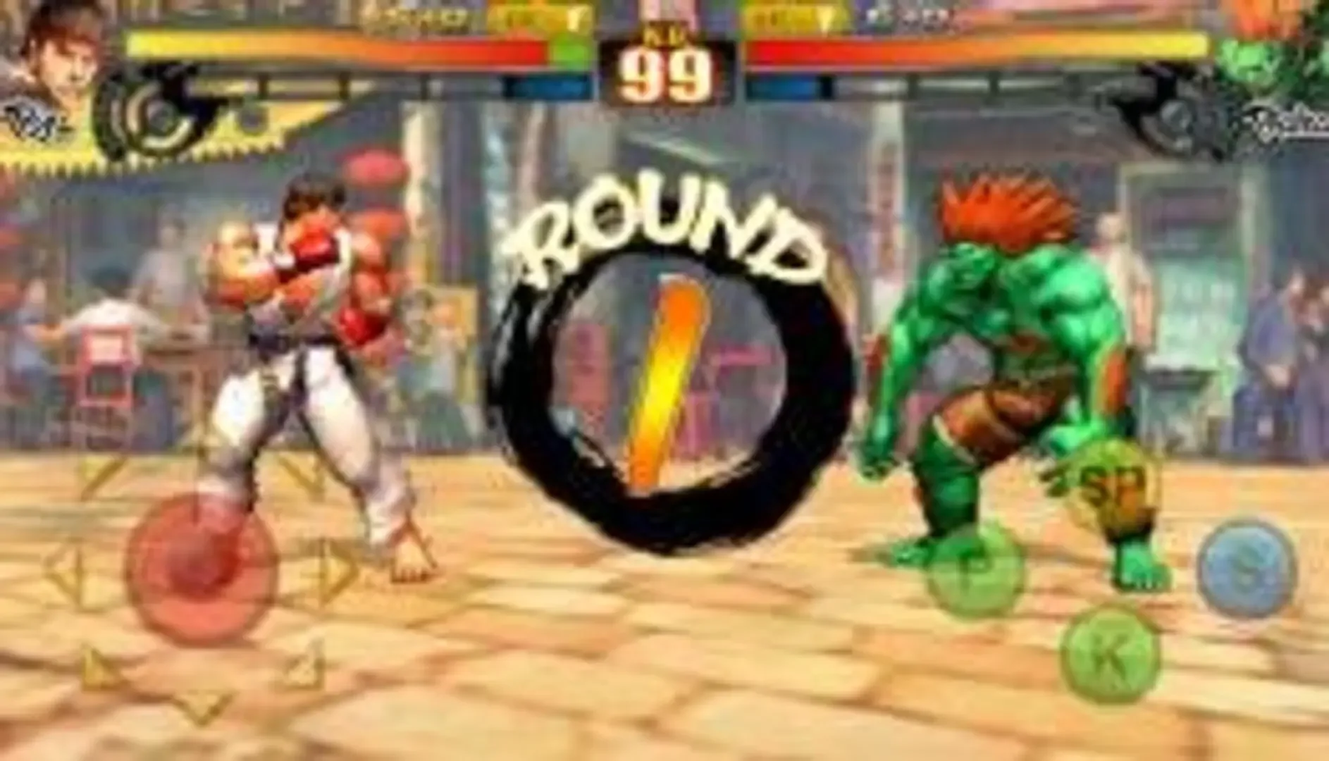 Captura de pantalla - Street Fighter IV: Arena