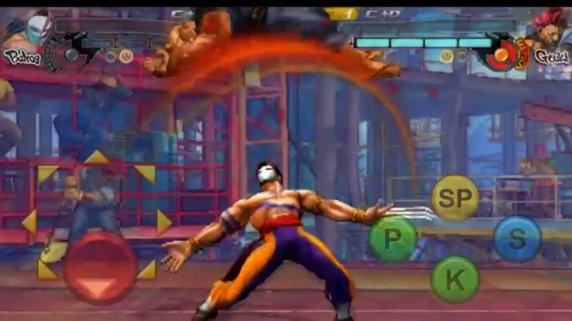 Captura de pantalla - Street Fighter IV: Arena
