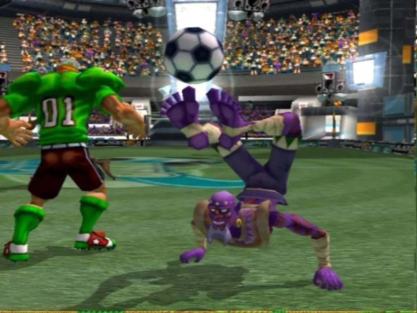 Captura de pantalla - Sega Soccer Slam