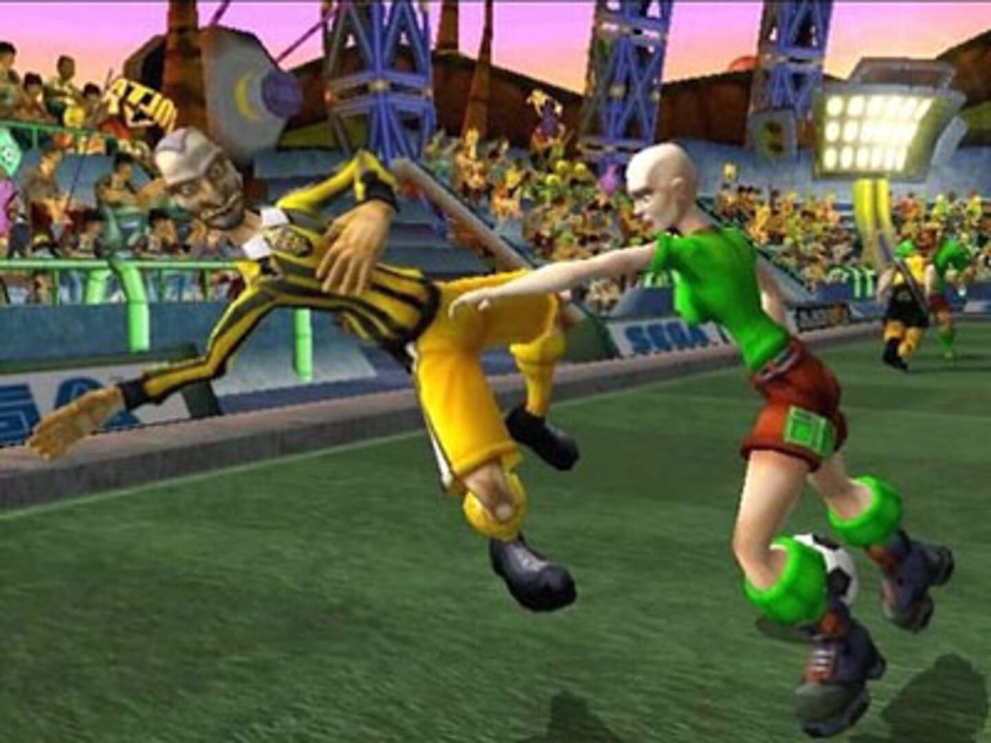 Captura de pantalla - Sega Soccer Slam