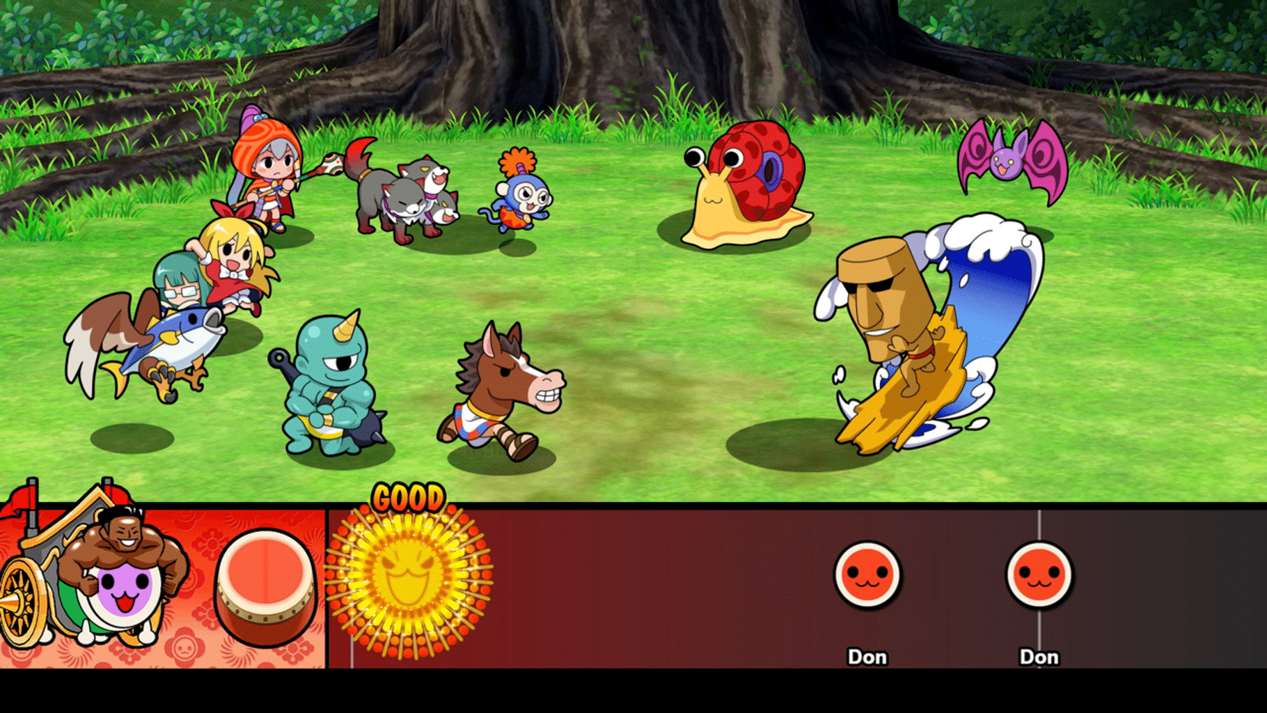 Taiko no Tatsujin: Rhythmic Adventure Pack screenshot