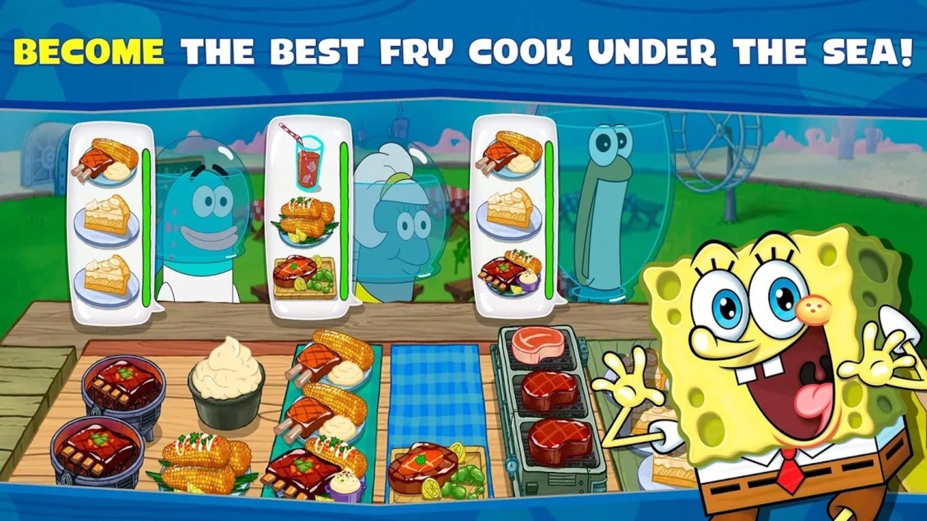 Captura de pantalla - SpongeBob: Krusty Cook-Off