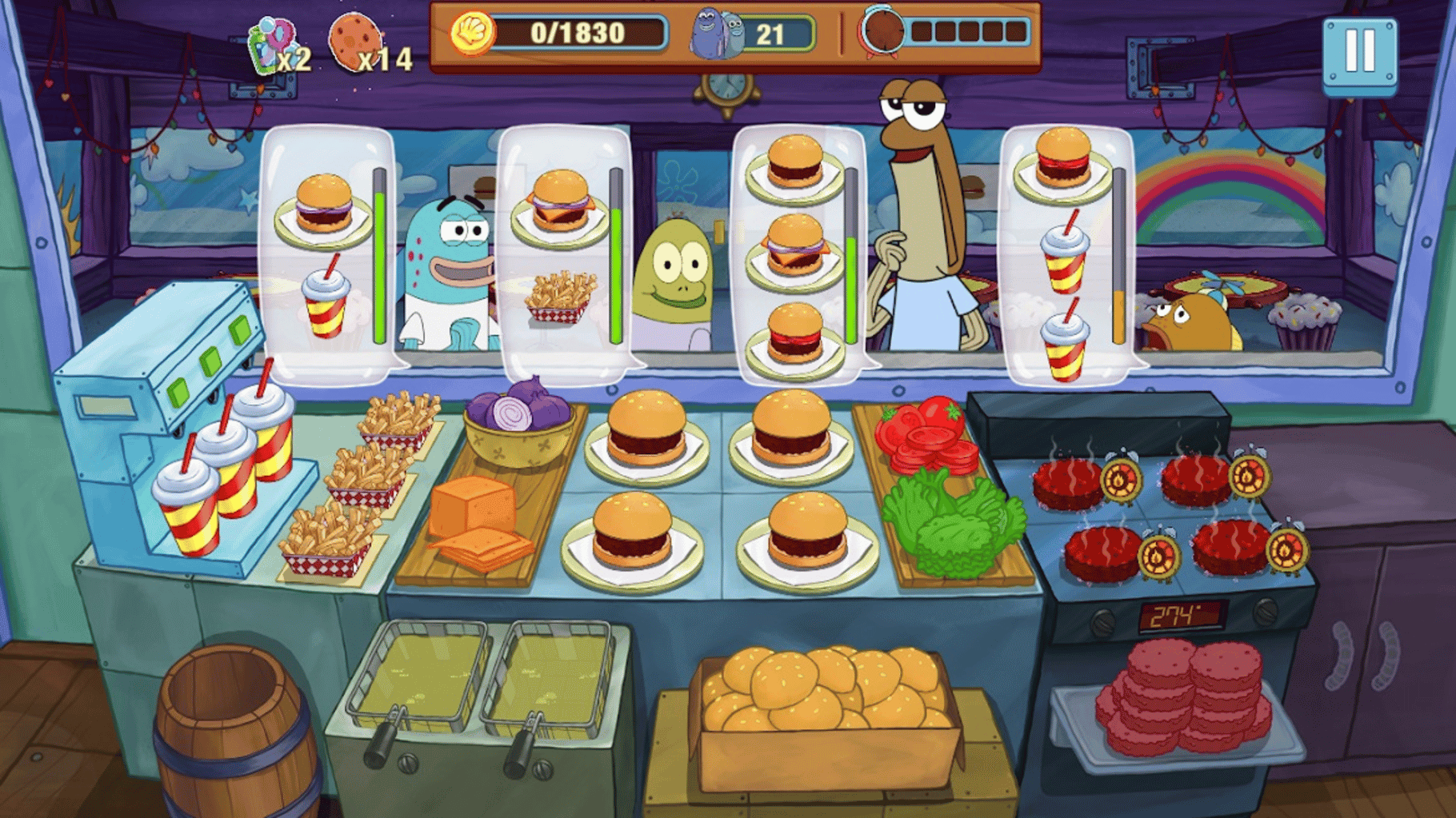 SpongeBob: Krusty Cook-Off screenshot