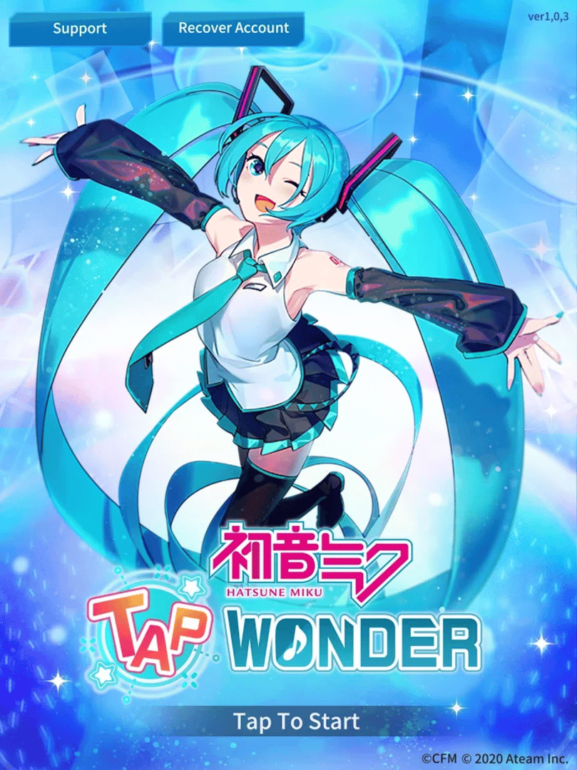 Hatsune Miku: Tap Wonder screenshot