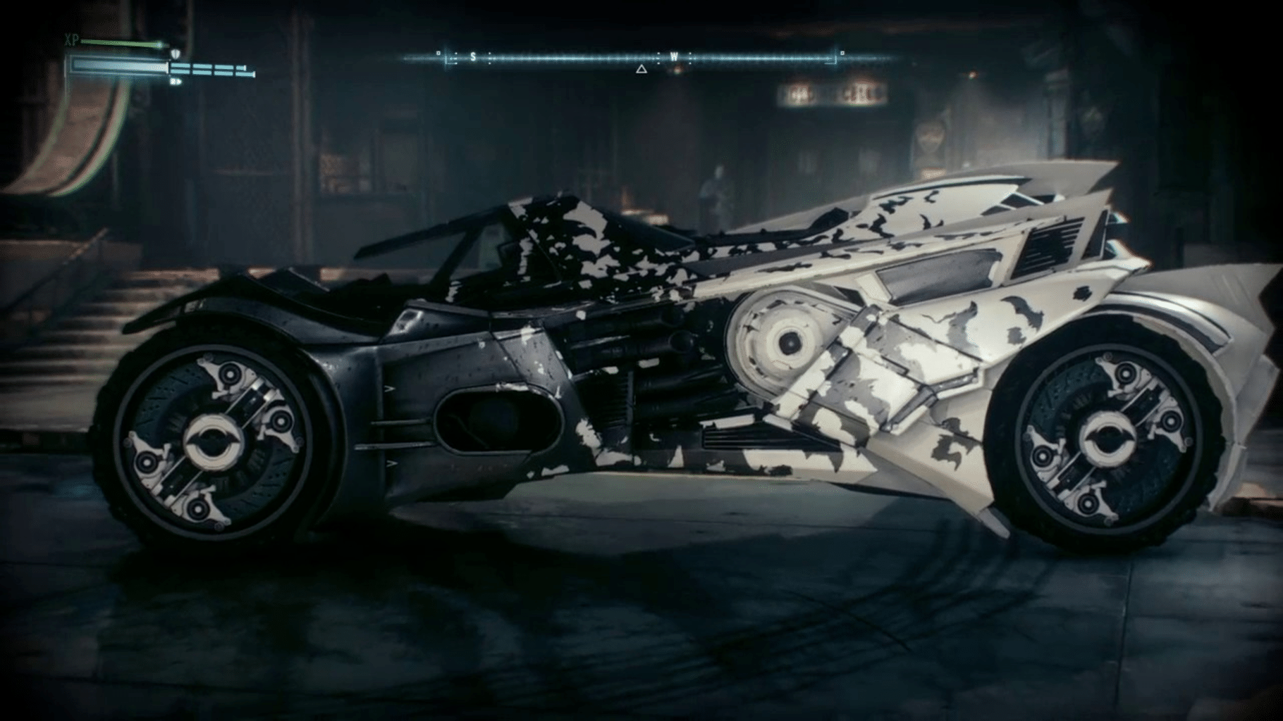 Batman: Arkham Knight - Rocksteady Themed Batmobile Skin screenshot