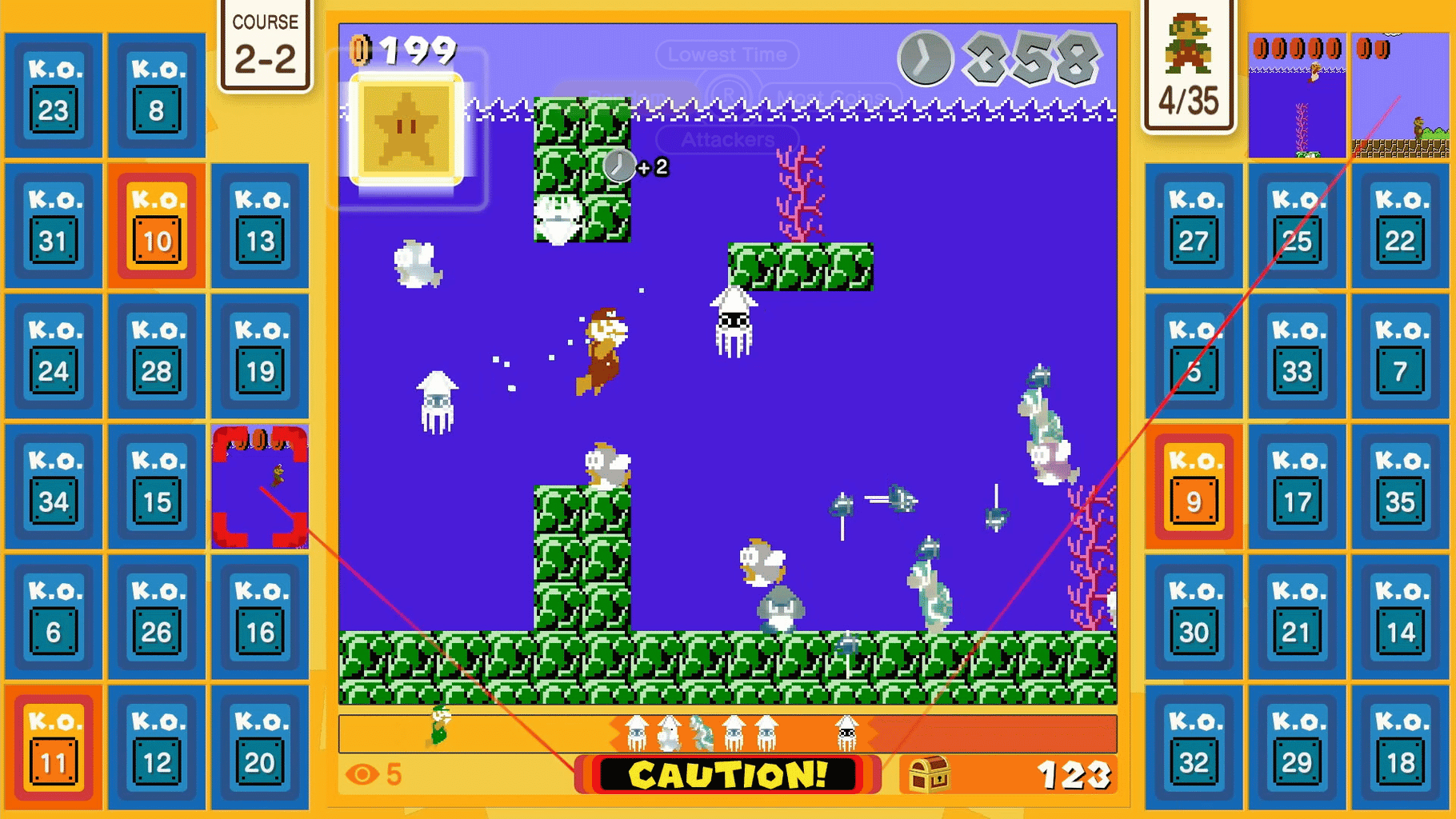 Super Mario Bros. 35 screenshot