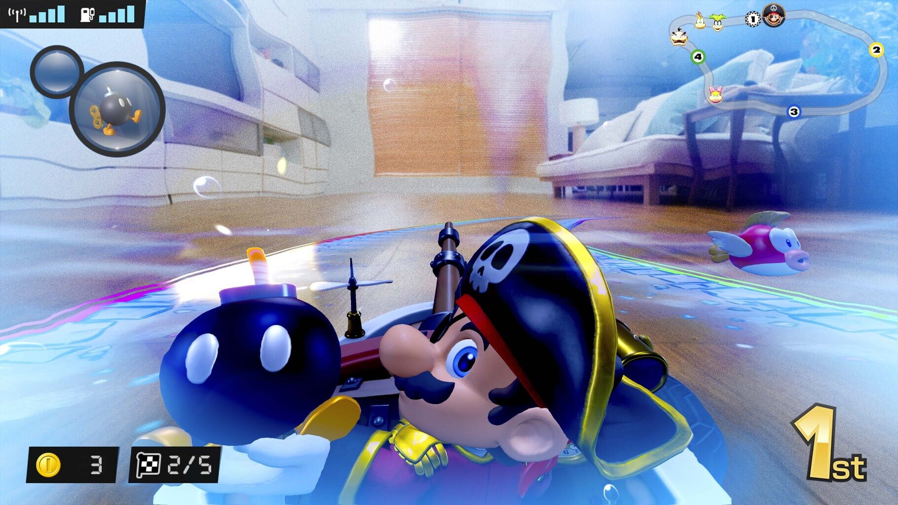 Captura de pantalla - Mario Kart Live: Home Circuit
